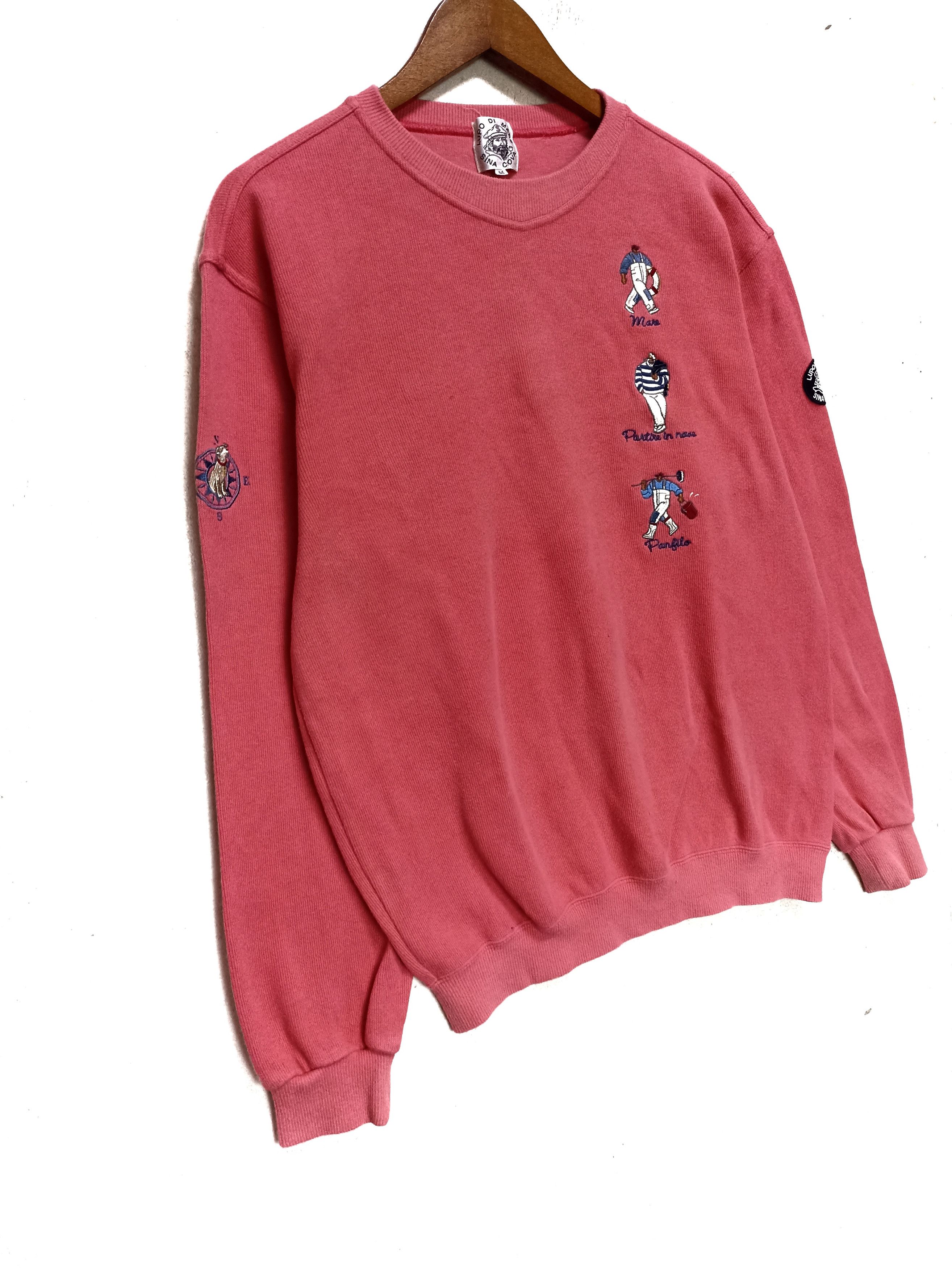 Captain Santors × Japanese Brand × Vintage Lupo Di Mare Sina Cova sweatshirt Size US M / EU 48-50 / 2 - 1 Thumbnail