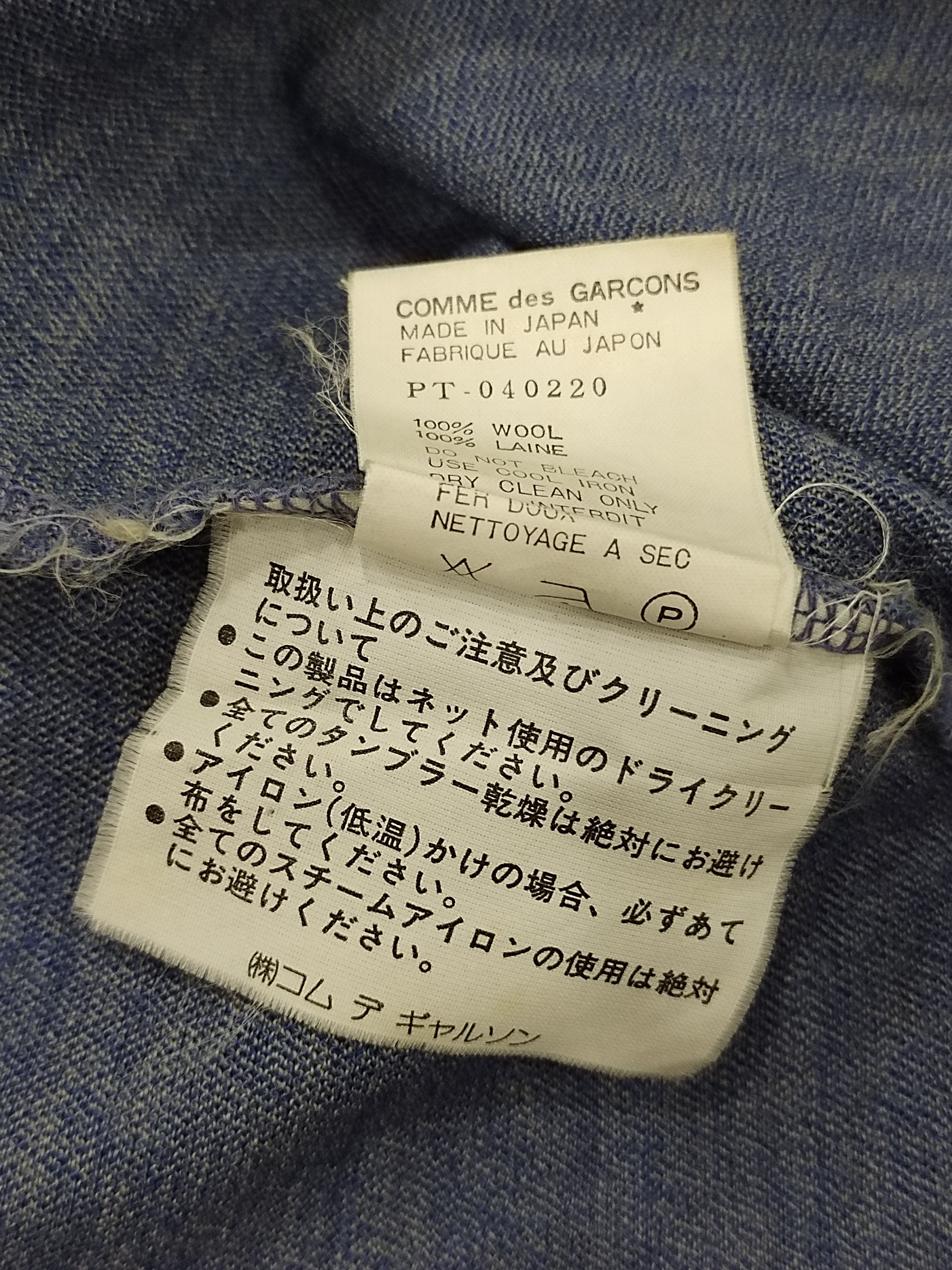 Comme des Garcons × Designer × Vintage Comme Des Garcons Long Sleeve Shirt Size M / US 6-8 / IT 42-44 - 12 Thumbnail