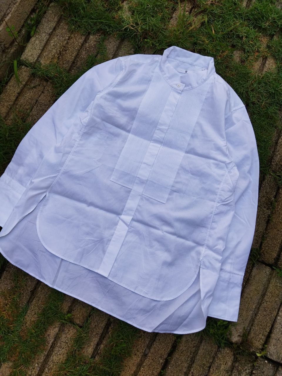 Jil Sander × Uniqlo Jil Sander X Uniqlo White Shirt Size S / US 4 / IT 40 - 2 Thumbnail