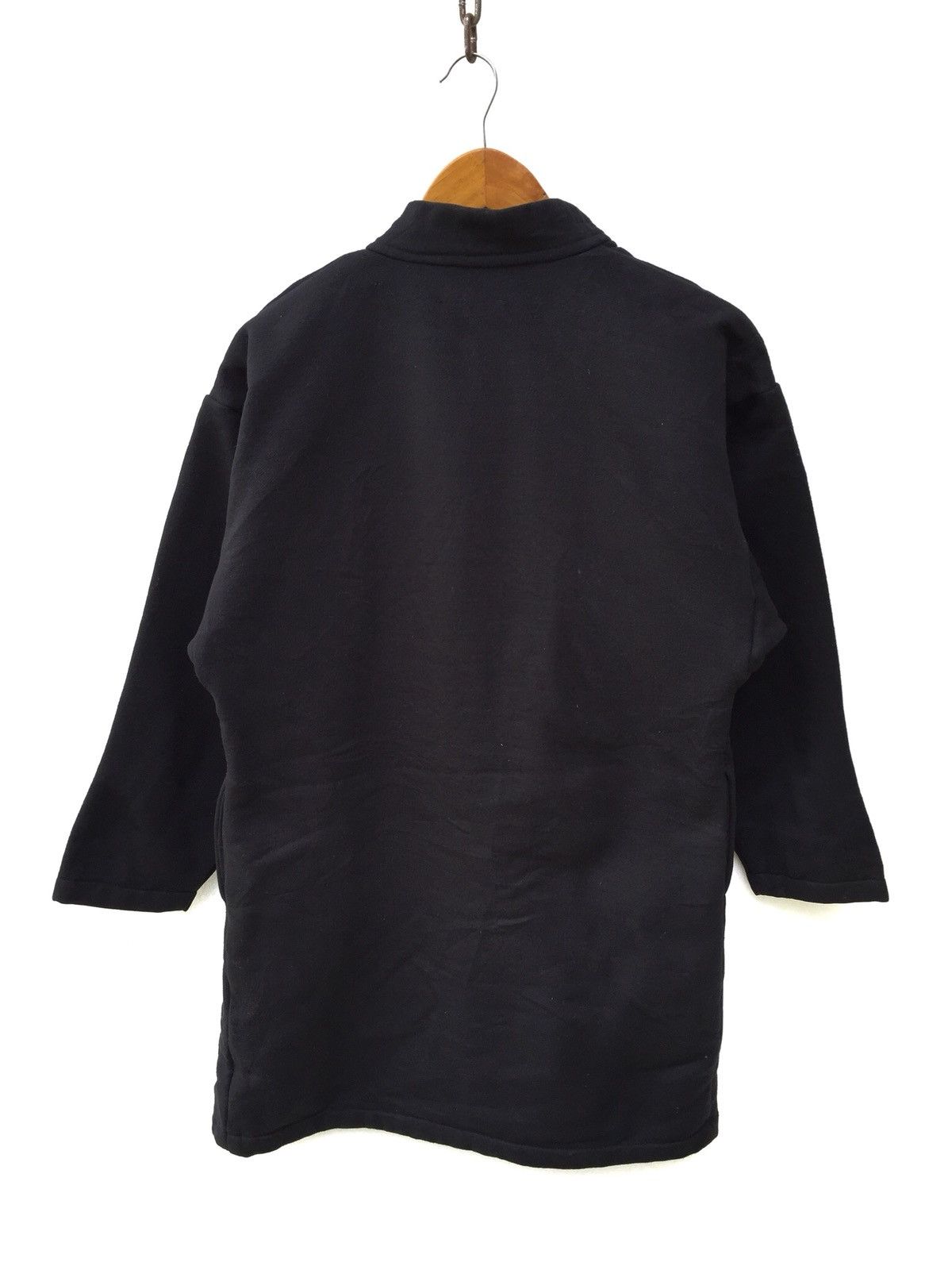 Other Vintage Norma Kamali Black Overcoat Jacket Size M / US 6-8 / IT 42-44 - 3 Thumbnail