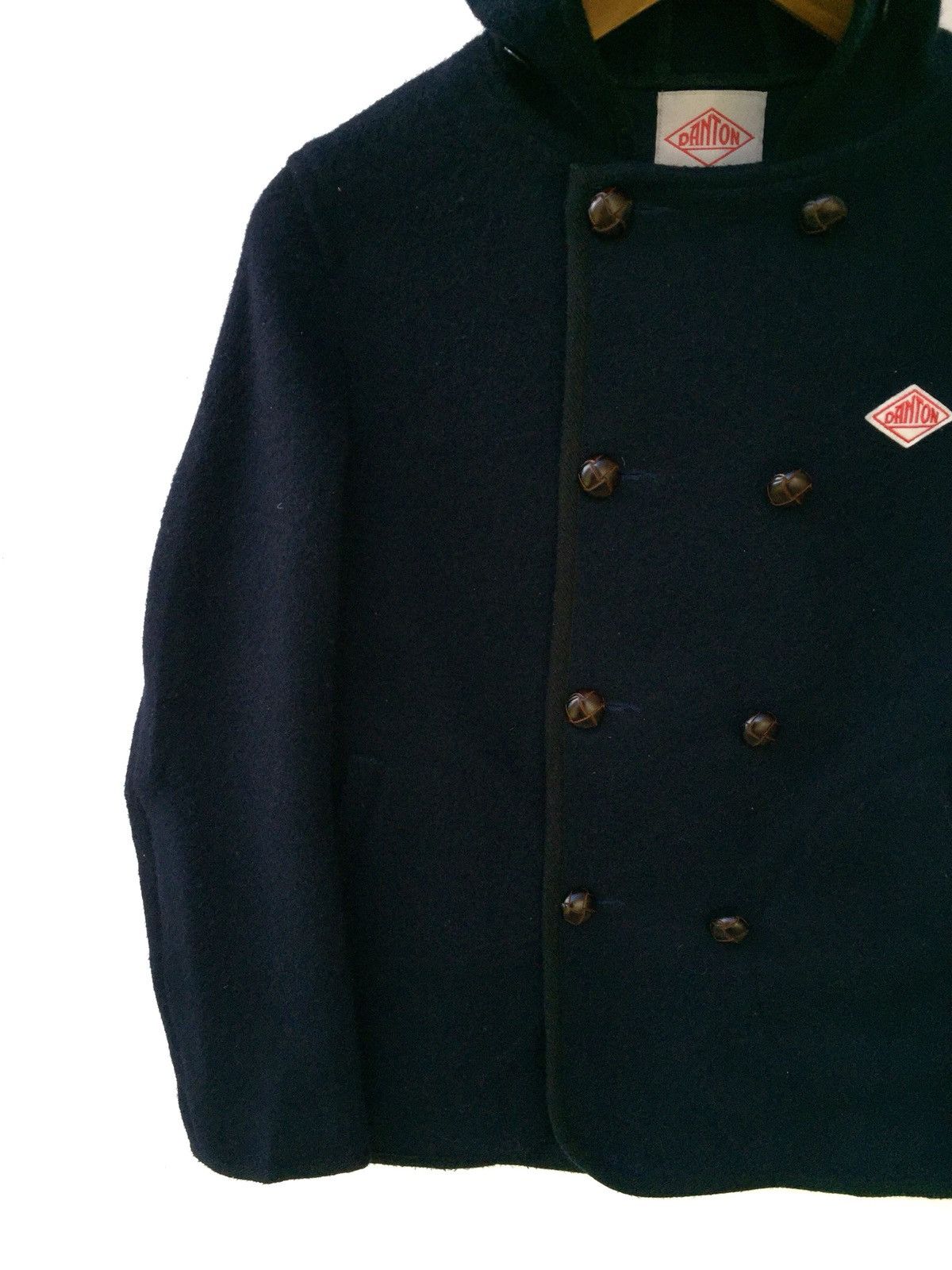 Danton Danton Wool Navy Blue Hoodie Jacket Size US S / EU 44-46 / 1 - 4 Thumbnail