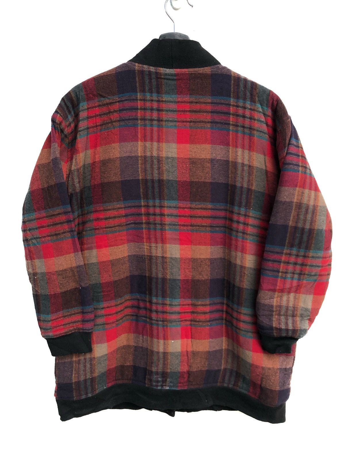 Japanese Brand Red Tartan Checkered Jacket Size US M / EU 48-50 / 2 - 2 Thumbnail