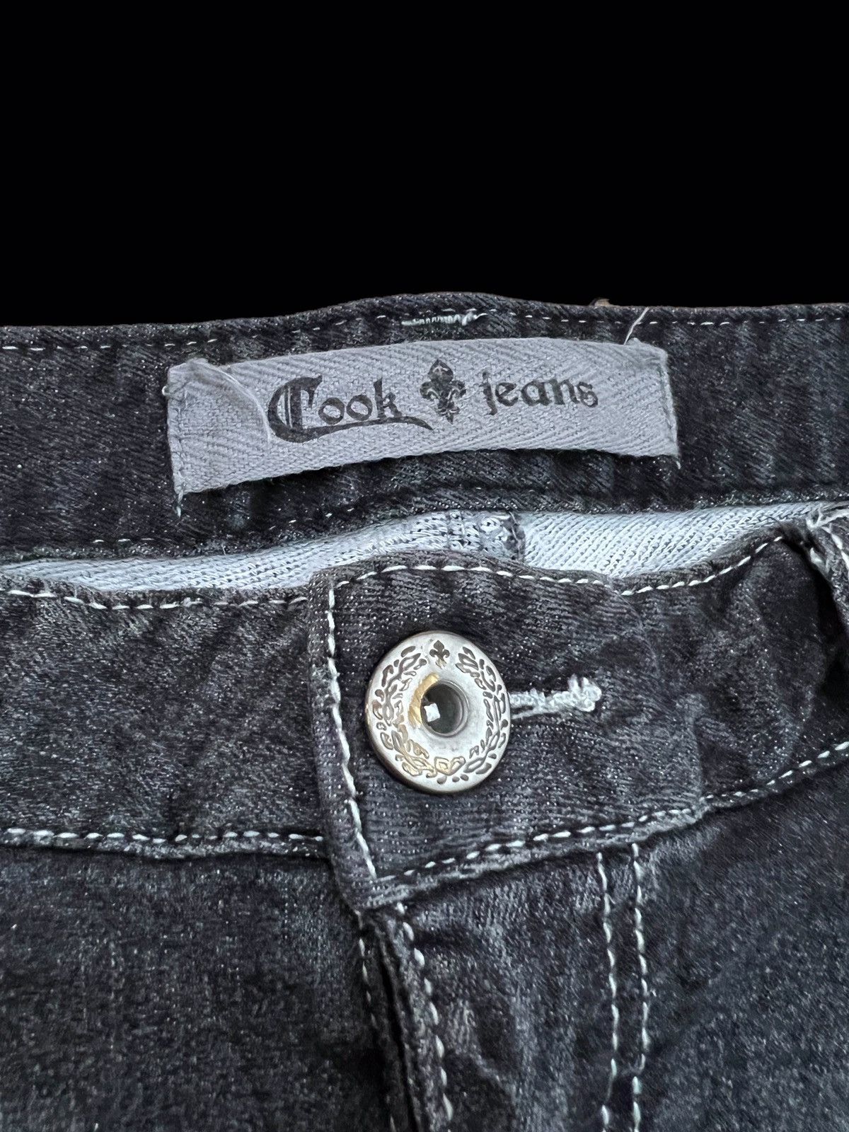 Hysteric Glamour × Japanese Brand Japanese Brand Cook Jeans Patches Inspired Undercover Style Size US 28 / EU 44 - 13 Thumbnail