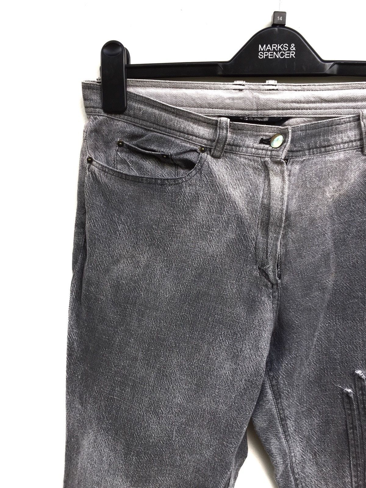 Designer × Japanese Brand Japanese Designers Ritsuko Shirahama Distressed Jeans Size US 29 - 6 Thumbnail
