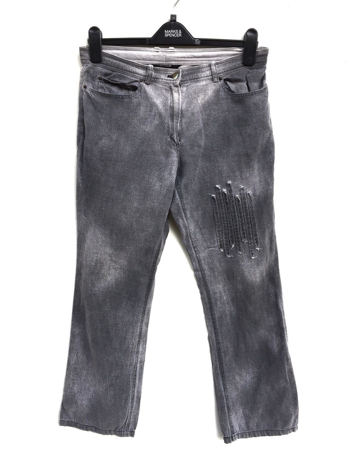 Designer × Japanese Brand Japanese Designers Ritsuko Shirahama Distressed Jeans Size US 29 - 1 Thumbnail
