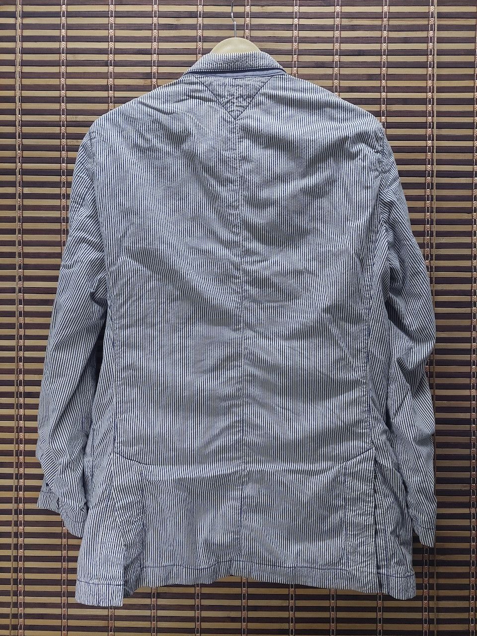 Tommy Hilfiger × Vintage VINTAGE TOMMY HILFIGER BLAZER COAT HICKORY JACKET Size US M / EU 48-50 / 2 - 7 Thumbnail