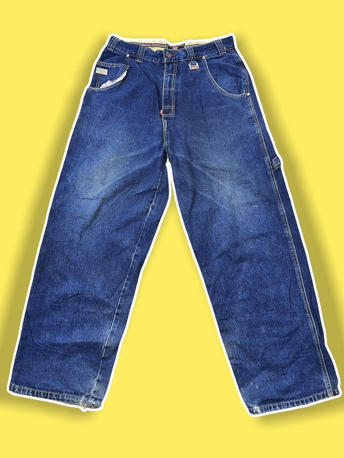 Ecko Unltd. GRAILS ECKO UNLTD Oversized Denim Streetwear Distressed Size US 36 / EU 52 - 15 Thumbnail