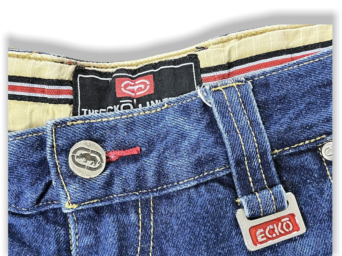 Ecko Unltd. GRAILS ECKO UNLTD Oversized Denim Streetwear Distressed Size US 36 / EU 52 - 6 Thumbnail