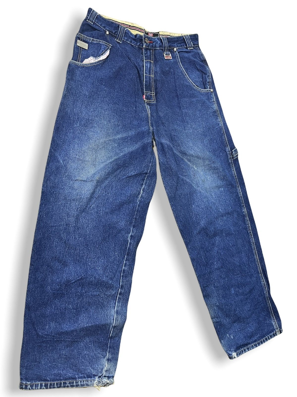 Ecko Unltd. GRAILS ECKO UNLTD Oversized Denim Streetwear Distressed Size US 36 / EU 52 - 4 Thumbnail