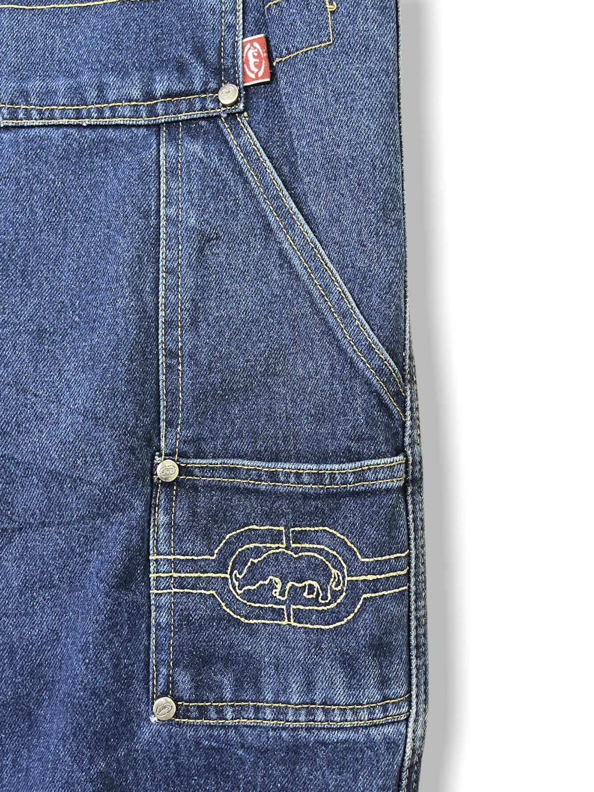 Ecko Unltd. GRAILS ECKO UNLTD Oversized Denim Streetwear Distressed Size US 36 / EU 52 - 9 Thumbnail