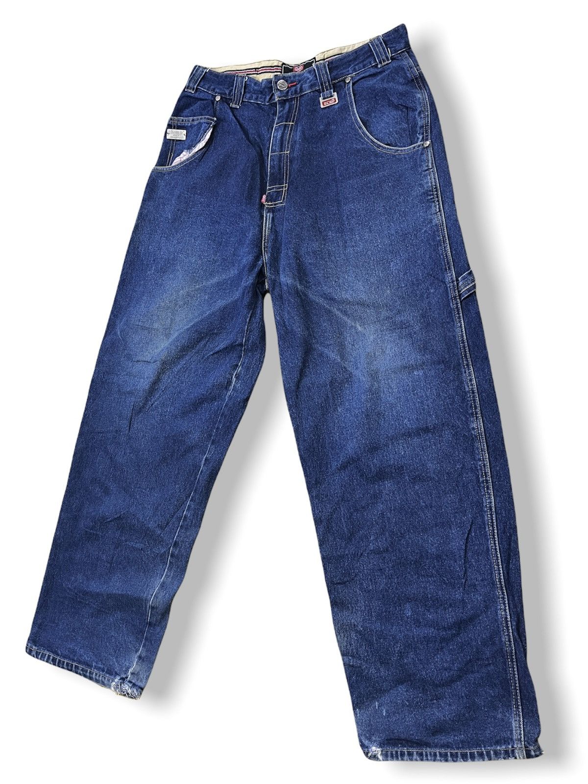 Ecko Unltd. GRAILS ECKO UNLTD Oversized Denim Streetwear Distressed Size US 36 / EU 52 - 5 Thumbnail