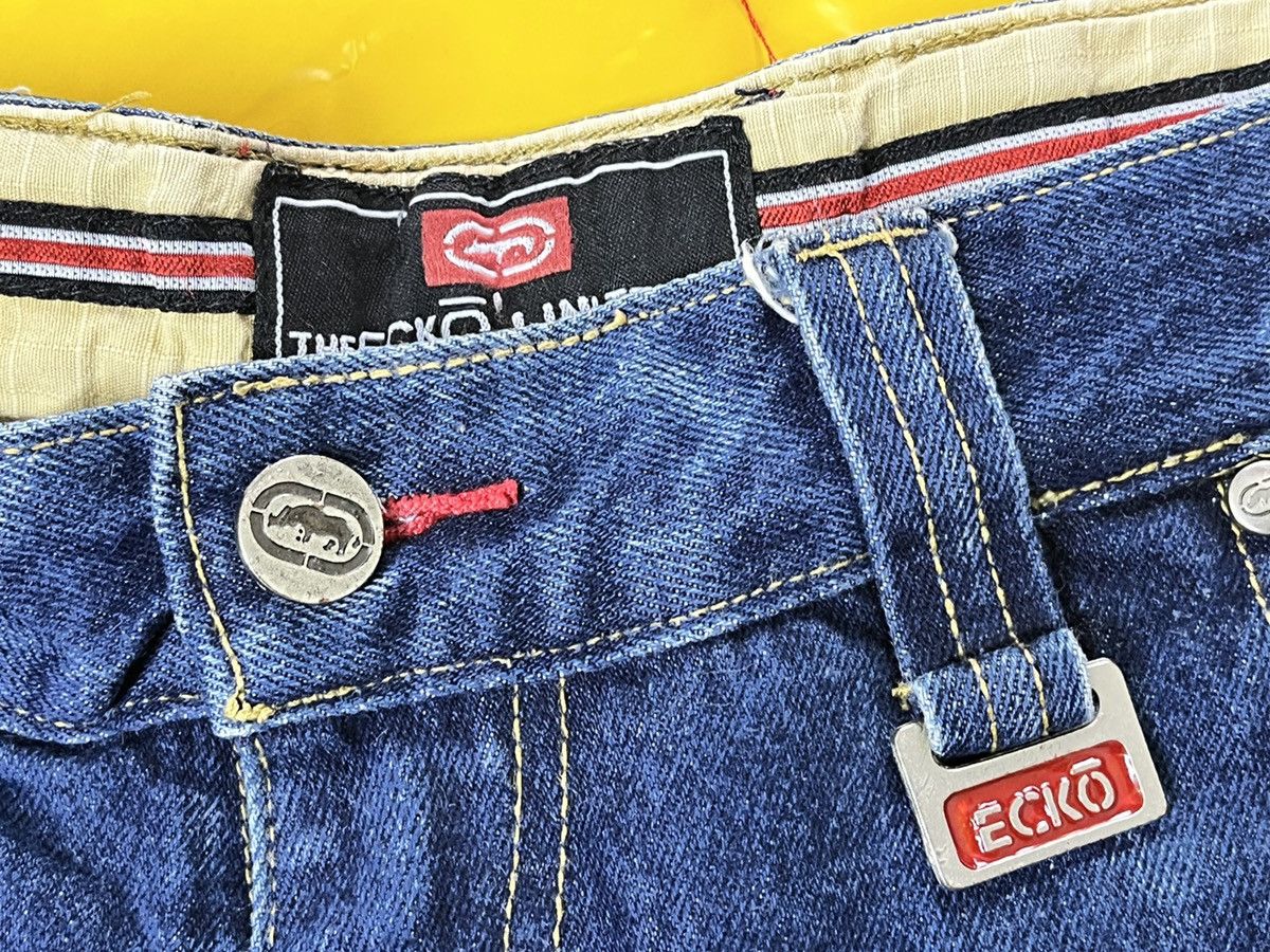 Ecko Unltd. GRAILS ECKO UNLTD Oversized Denim Streetwear Distressed Size US 36 / EU 52 - 12 Thumbnail