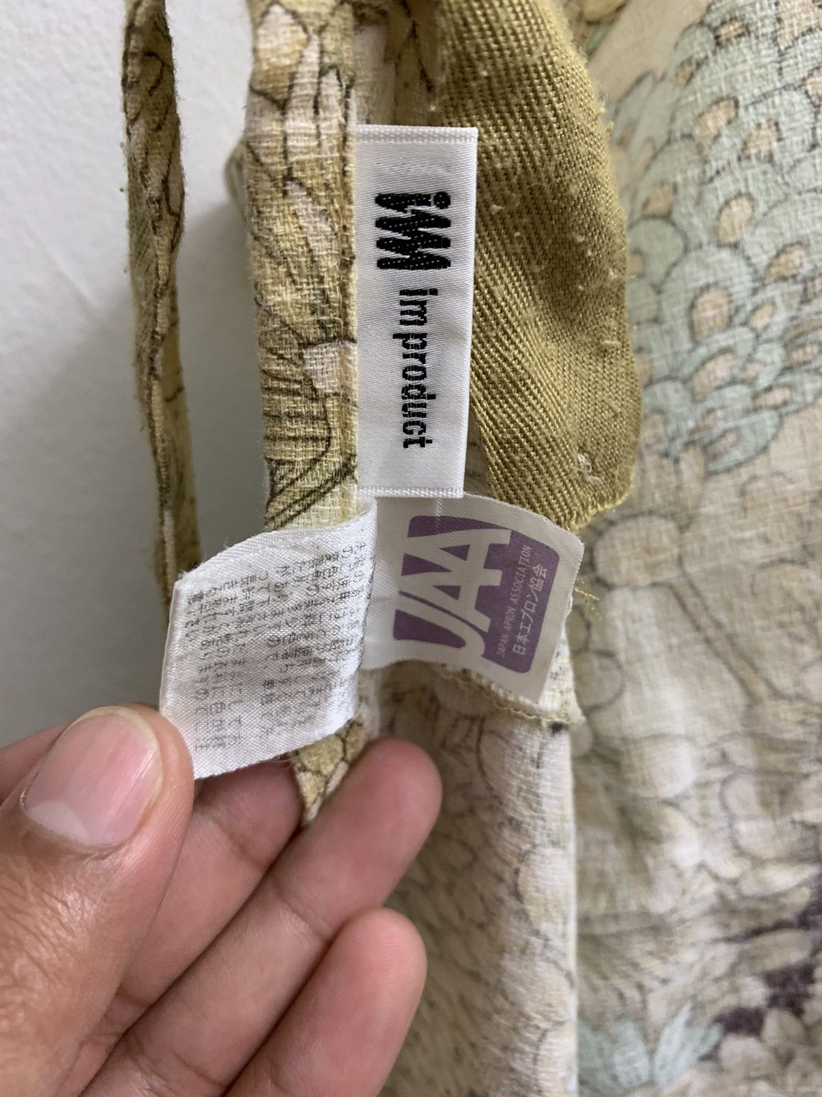 Issey Miyake × Japanese Brand RARE ‼️ Issey Miyake Japan Apron Home Kitchen Size ONE SIZE - 5 Thumbnail