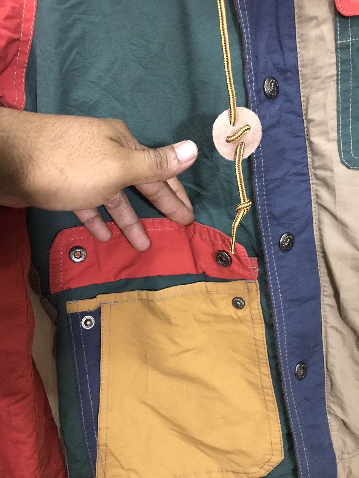 GRN × Vintage Grn Reversable Jacket Multicolour X Street fashion Size US L / EU 52-54 / 3 - 13 Thumbnail
