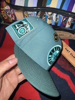 New Era Hat Club horror pack seattle Mariners size 7 3/8 brand new