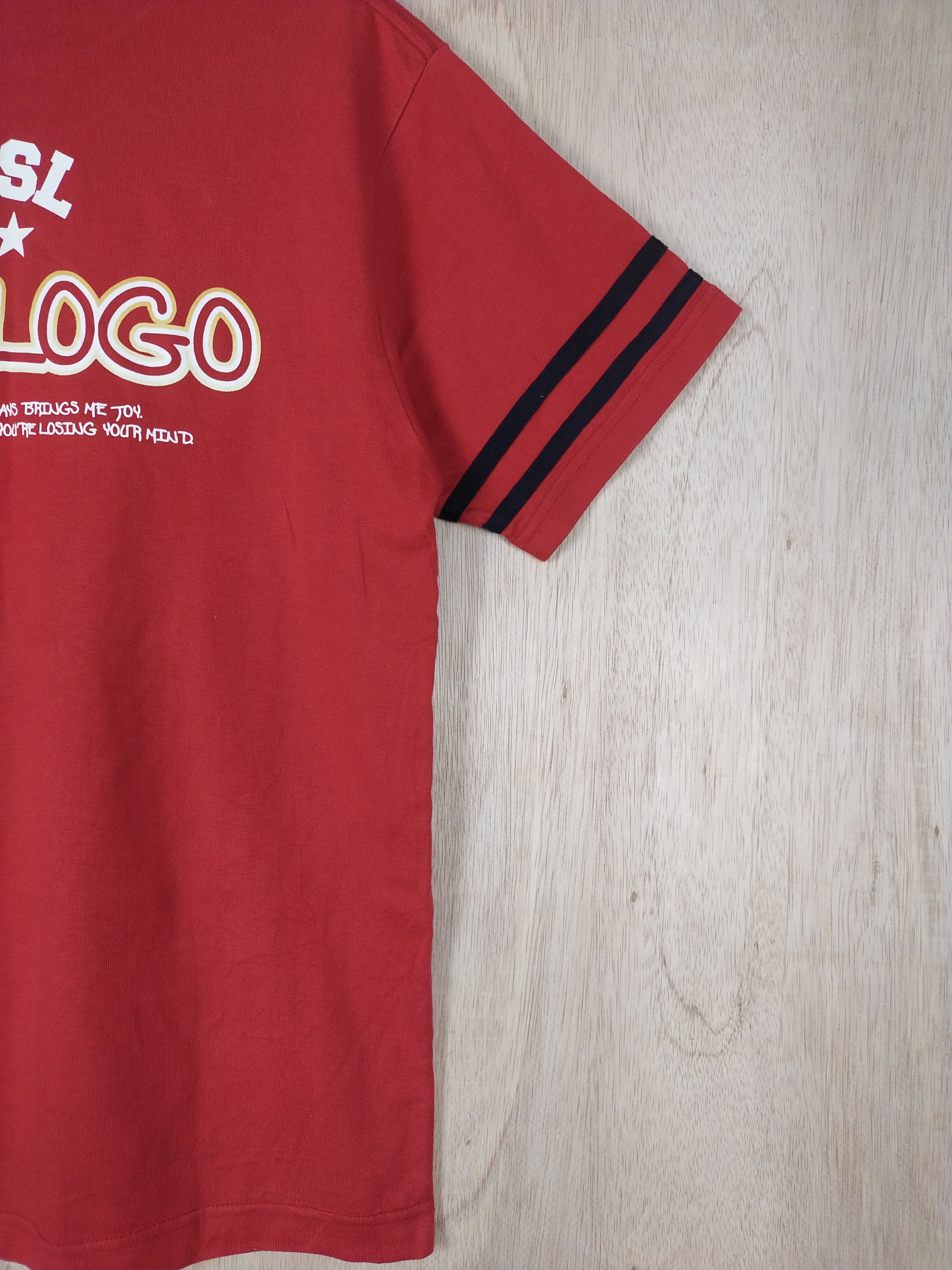Japanese Brand DL Grass Hither monkey red Tshirt #2767 Size US M / EU 48-50 / 2 - 11 Thumbnail