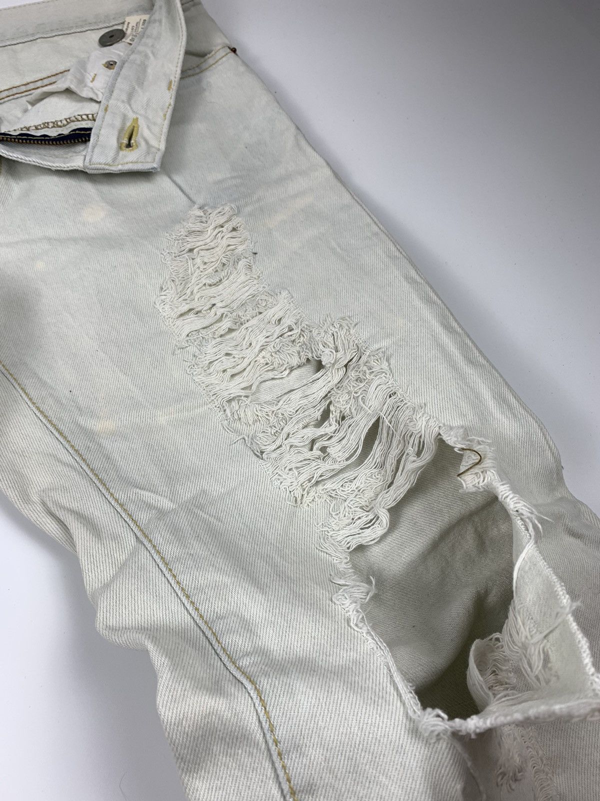 Japanese Brand Kesson Statement Distressed Jeans Size US 32 / EU 48 - 10 Thumbnail
