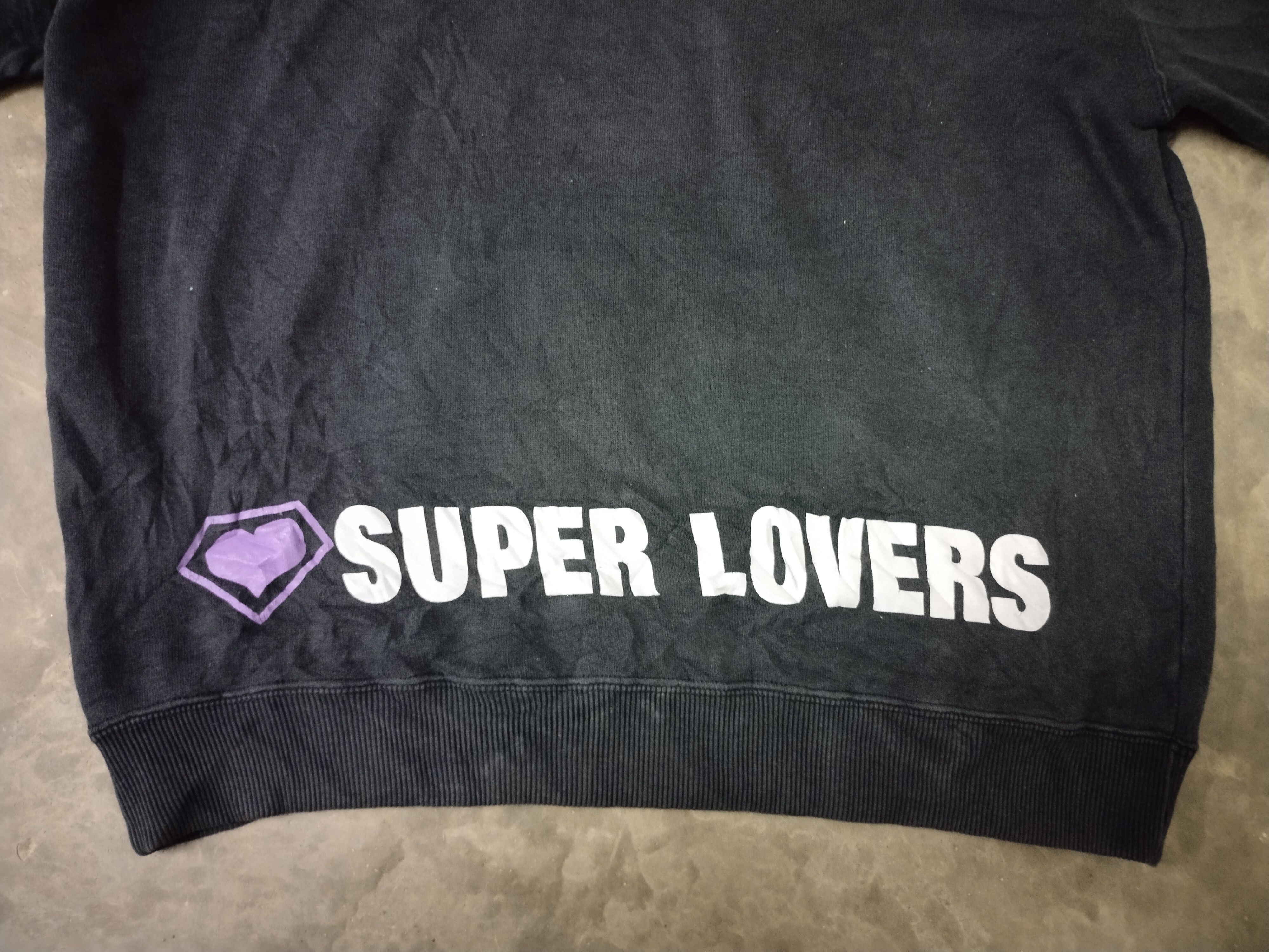 Japanese Brand × Vintage Vintage Super Lovers / Lovers Rock Faded Hoodie Size US M / EU 48-50 / 2 - 13 Thumbnail