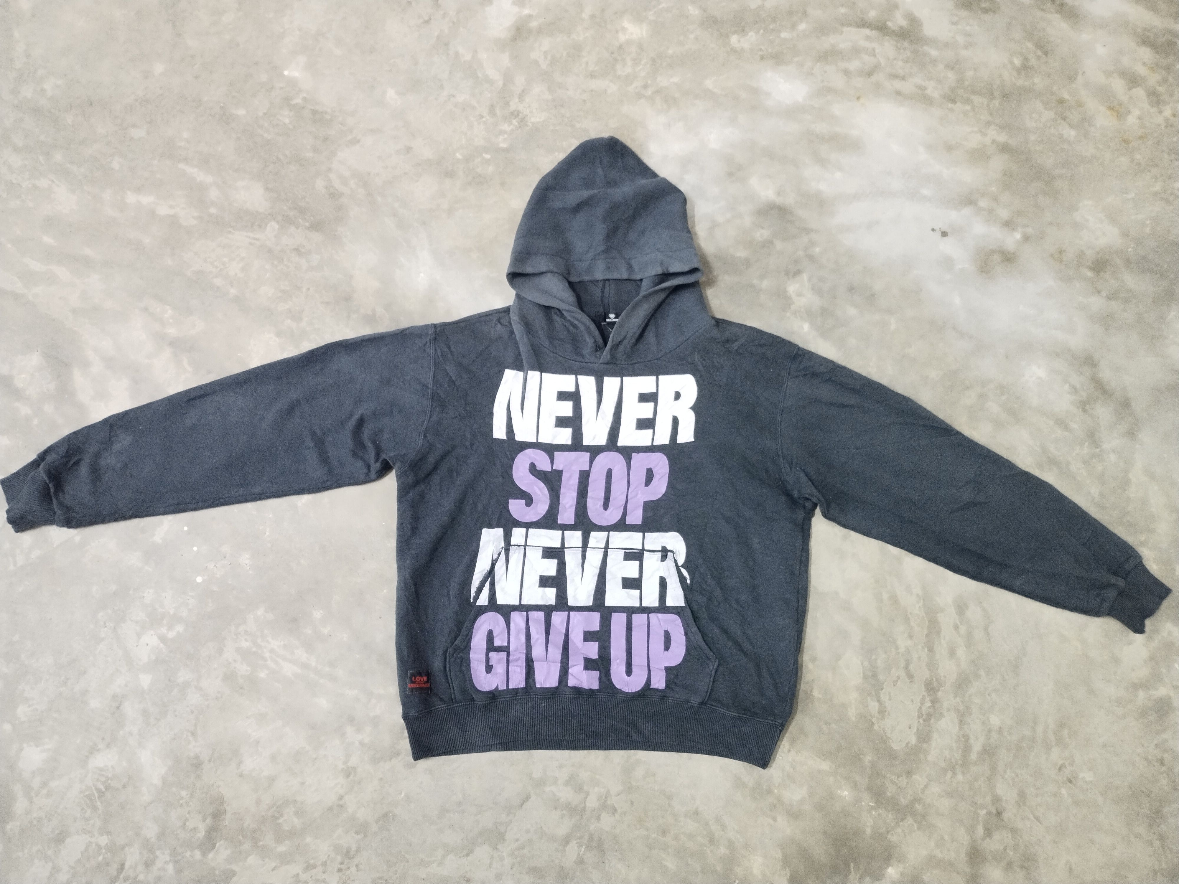 Japanese Brand × Vintage Vintage Super Lovers / Lovers Rock Faded Hoodie Size US M / EU 48-50 / 2 - 1 Thumbnail