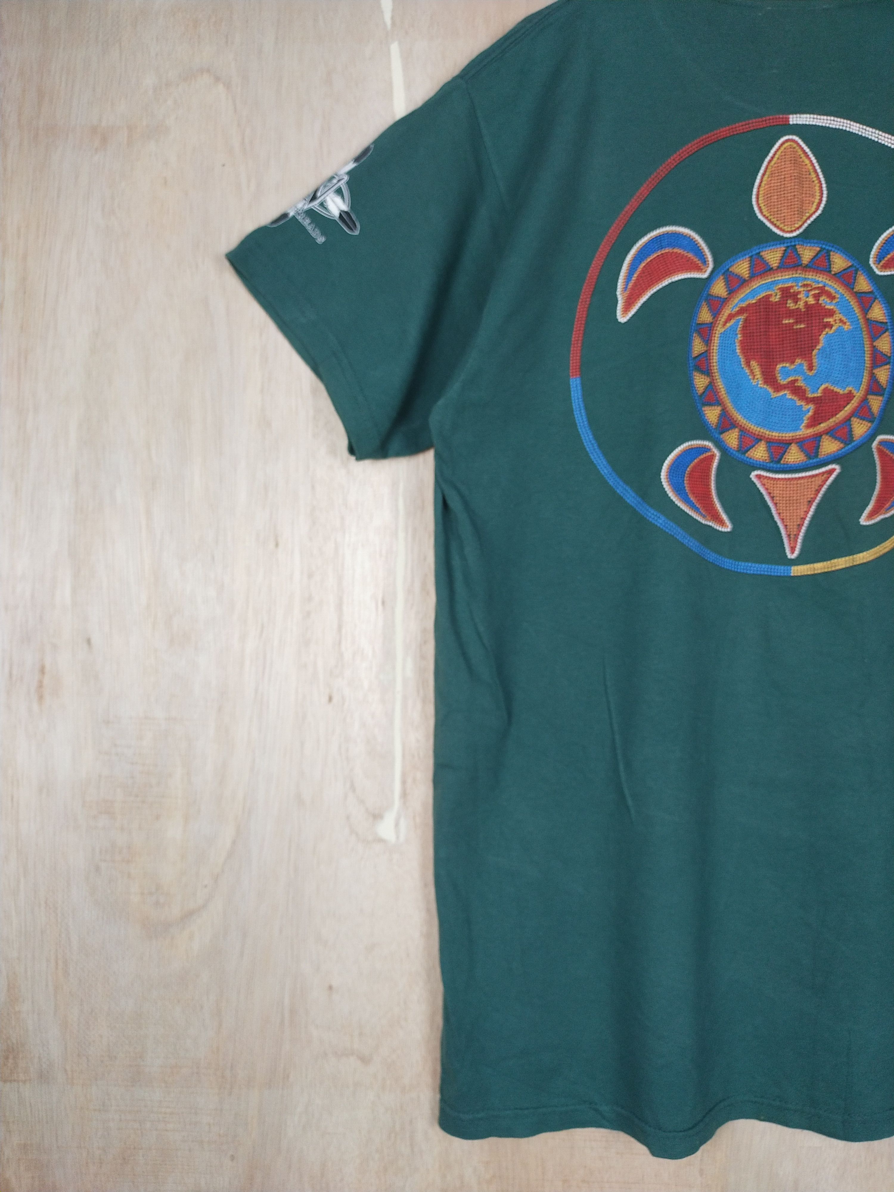 Native DL Native Thread made in usa green Tshirt #2760 Size US L / EU 52-54 / 3 - 3 Thumbnail