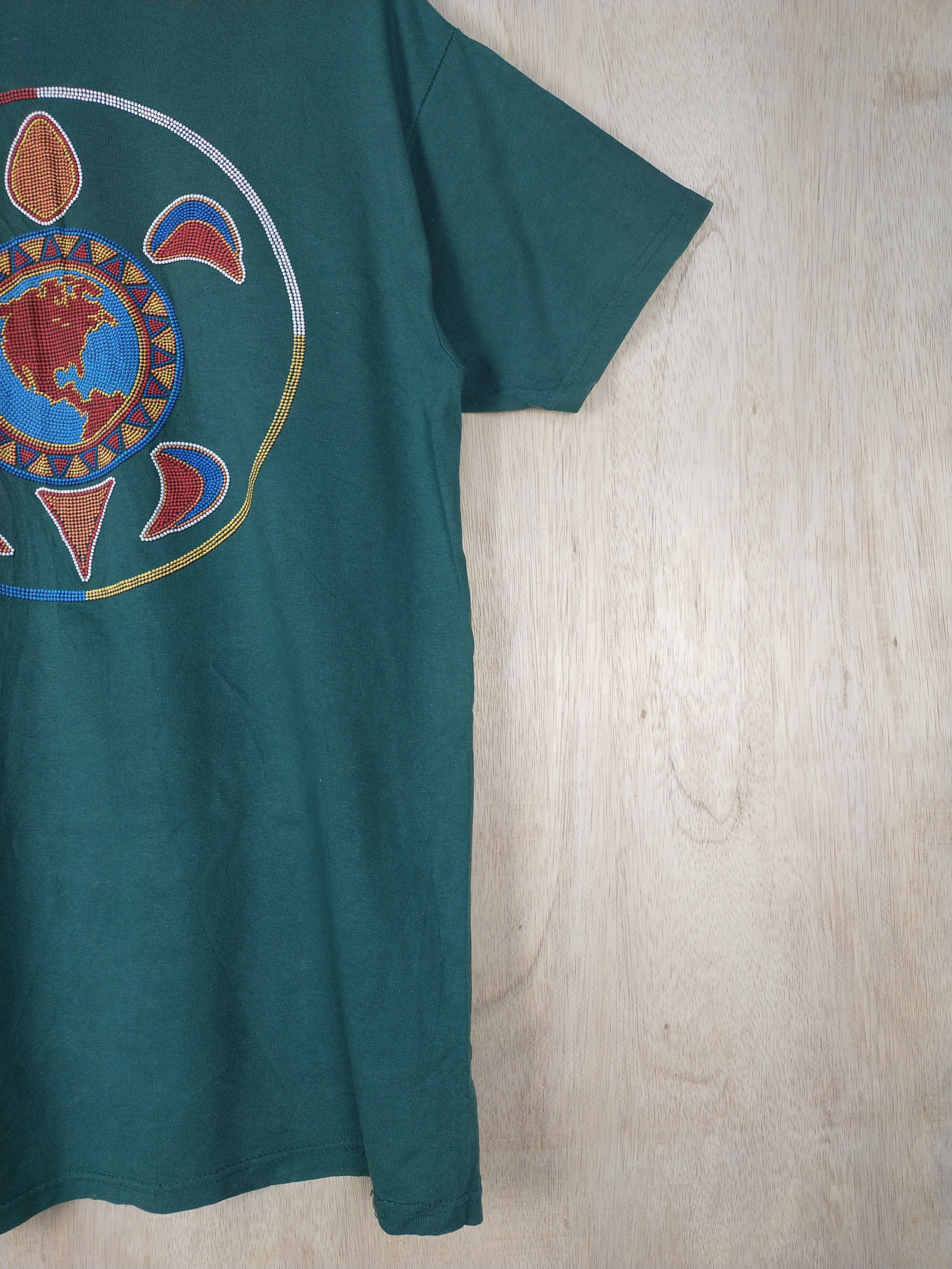 Native DL Native Thread made in usa green Tshirt #2760 Size US L / EU 52-54 / 3 - 2 Thumbnail