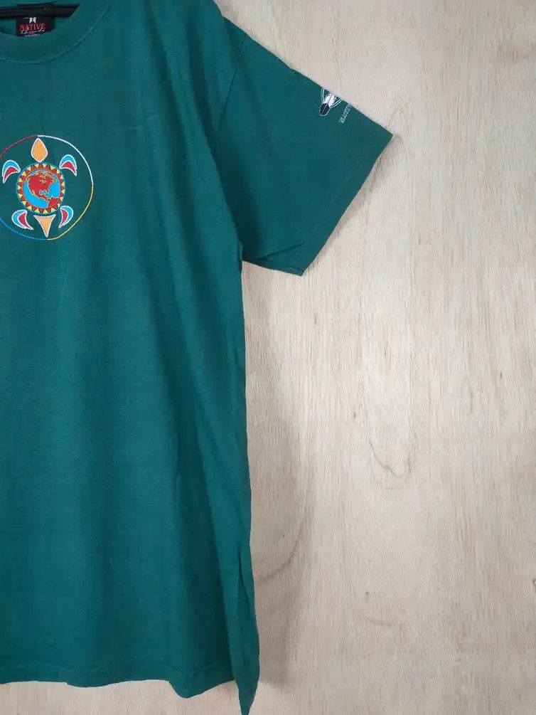 Native DL Native Thread made in usa green Tshirt #2760 Size US L / EU 52-54 / 3 - 9 Thumbnail