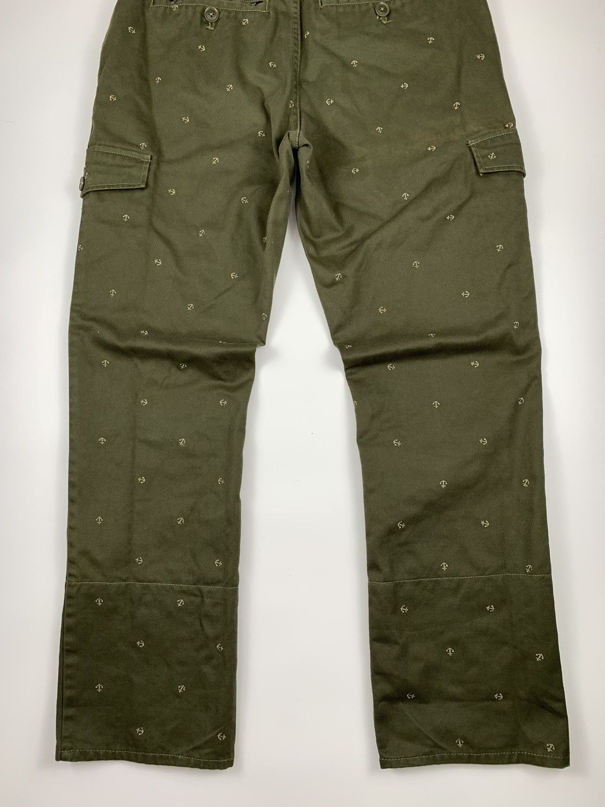 Japanese Brand × Snake Oil Provisions Oilcake Anchor Embroidered buckle Cargo Pant Size US 29 - 11 Thumbnail