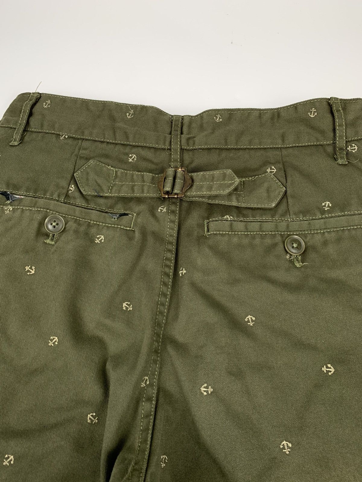 Japanese Brand × Snake Oil Provisions Oilcake Anchor Embroidered buckle Cargo Pant Size US 29 - 13 Thumbnail