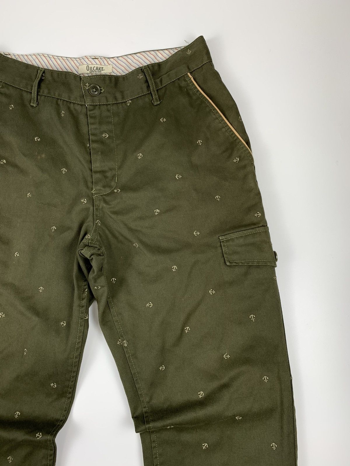 Japanese Brand × Snake Oil Provisions Oilcake Anchor Embroidered buckle Cargo Pant Size US 29 - 4 Thumbnail