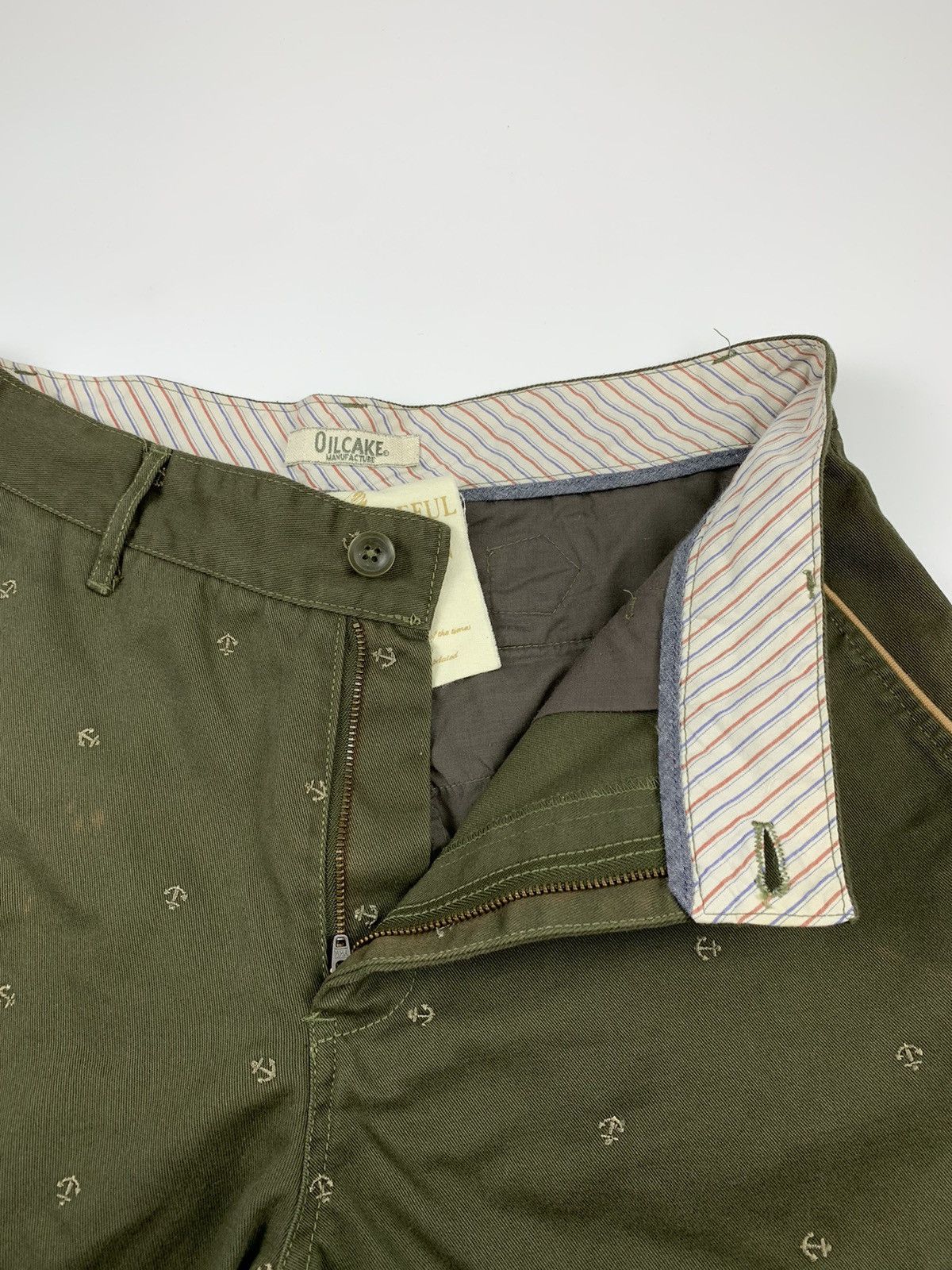 Japanese Brand × Snake Oil Provisions Oilcake Anchor Embroidered buckle Cargo Pant Size US 29 - 6 Thumbnail