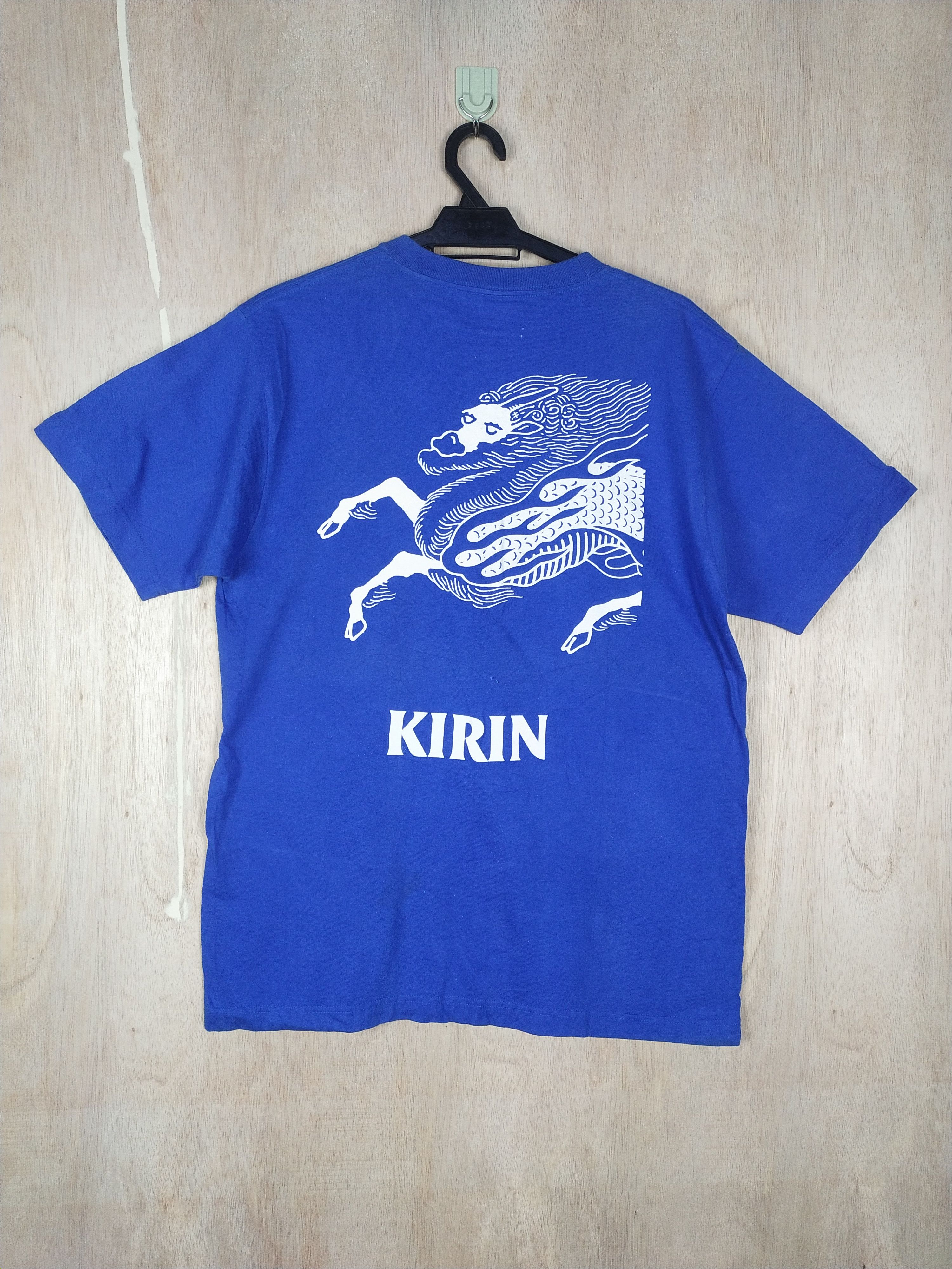 Japanese Brand DL Kirin Dragon japan Matimum blue Tshirt #2751 Size US M / EU 48-50 / 2 - 8 Thumbnail
