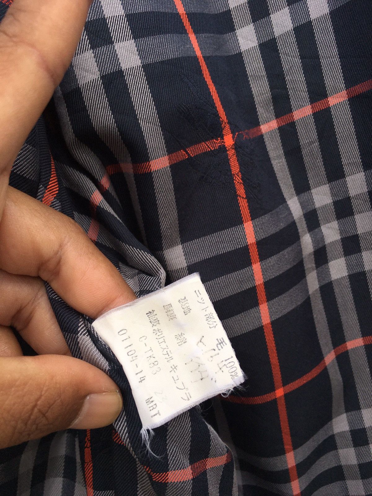 Burberry Vintage Burberry Checkered Jacket Size US L / EU 52-54 / 3 - 12 Thumbnail