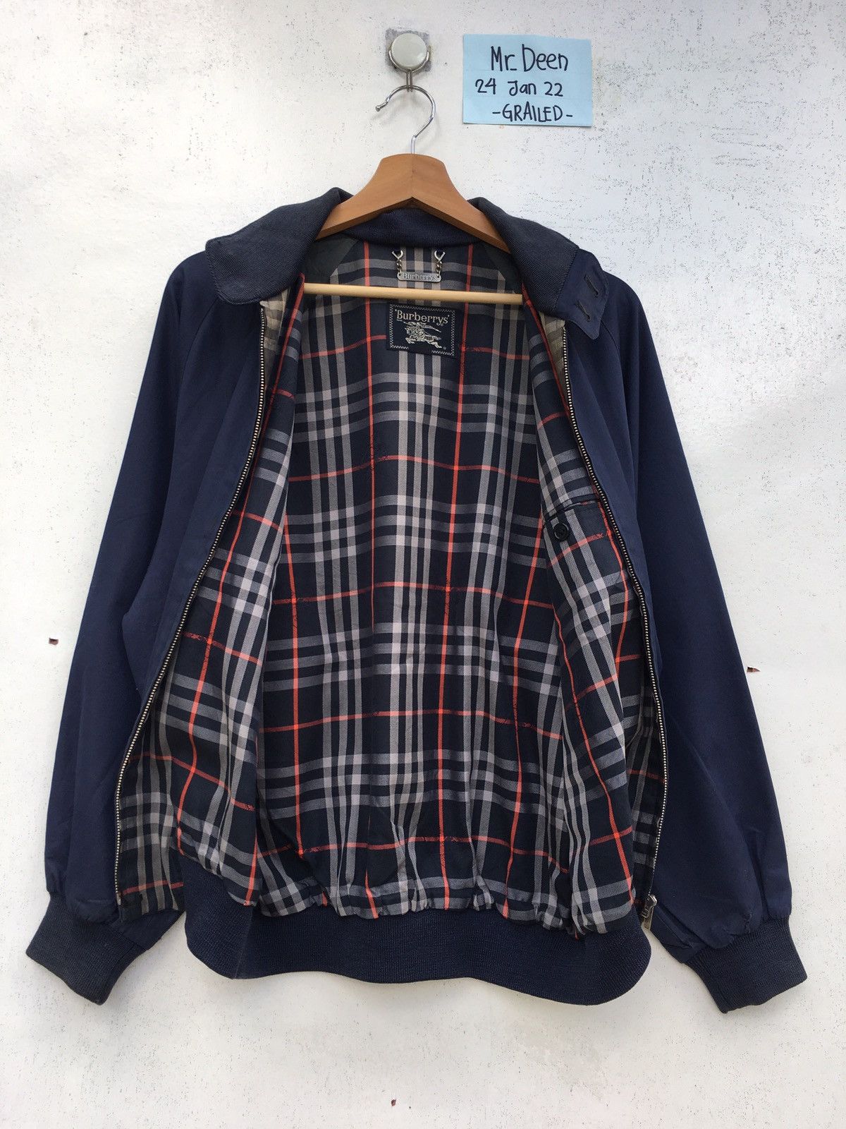 Burberry Vintage Burberry Checkered Jacket Size US L / EU 52-54 / 3 - 10 Thumbnail