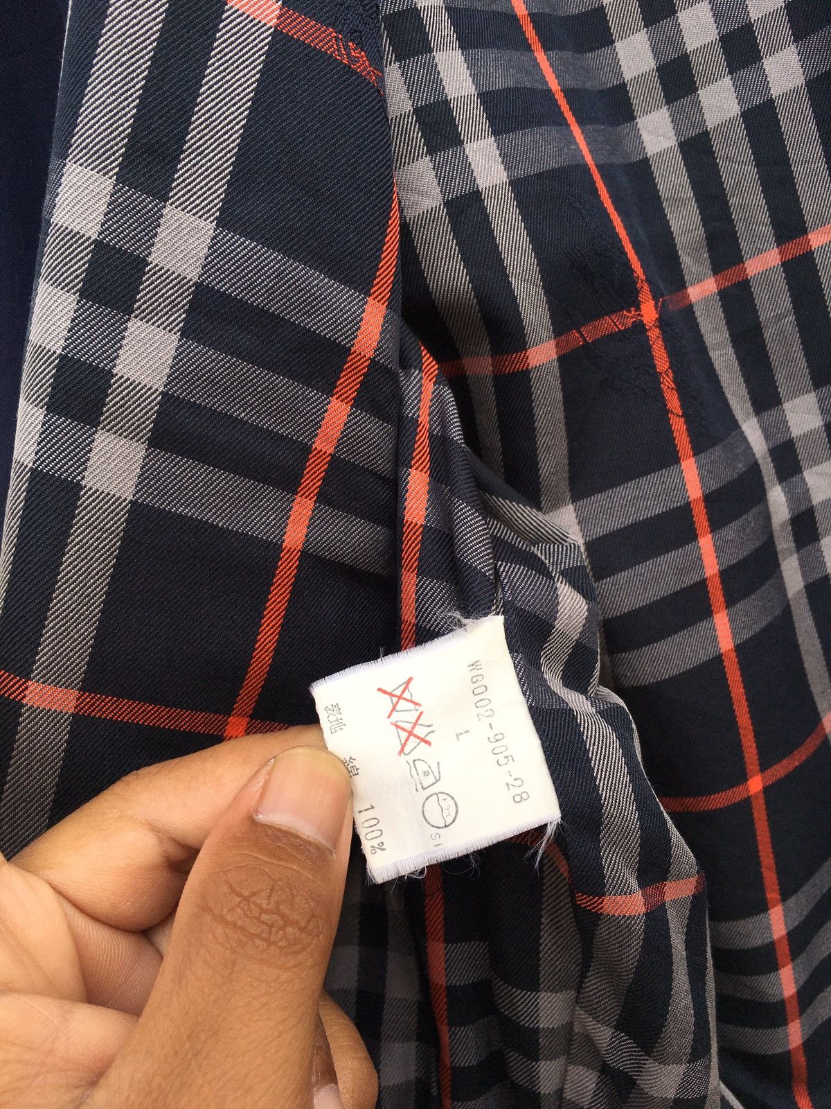 Burberry Vintage Burberry Checkered Jacket Size US L / EU 52-54 / 3 - 11 Thumbnail