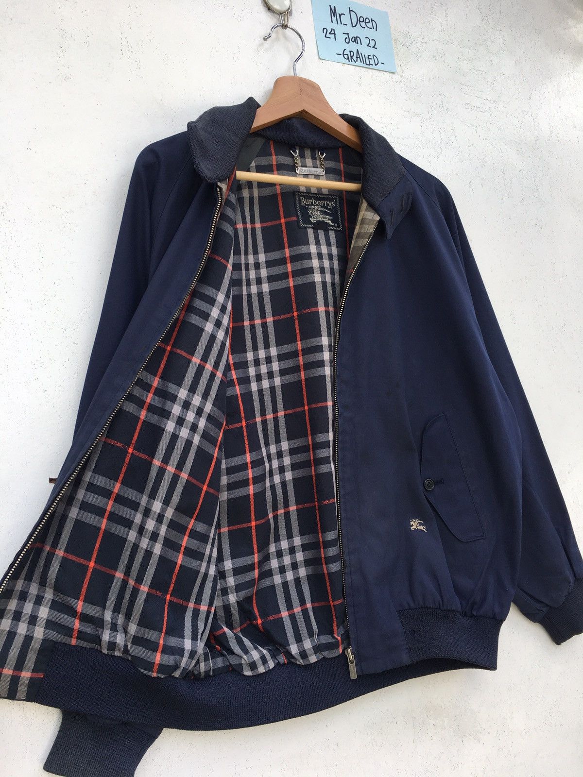 Burberry Vintage Burberry Checkered Jacket Size US L / EU 52-54 / 3 - 1 Thumbnail