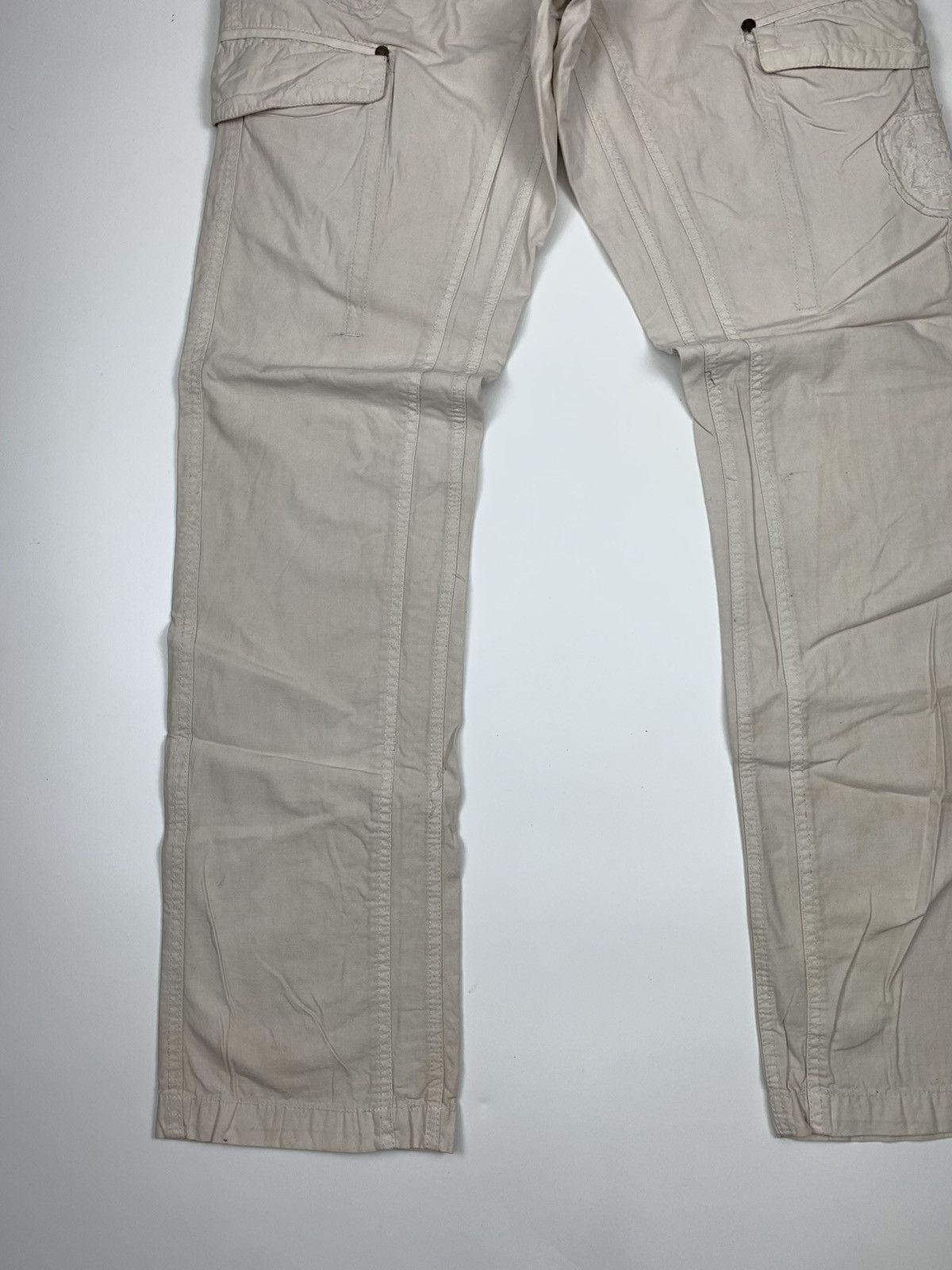 Japanese Brand Rc512 Make Your Own Destiny Embroidered Cargo Trouser Size US 28 / EU 44 - 6 Thumbnail