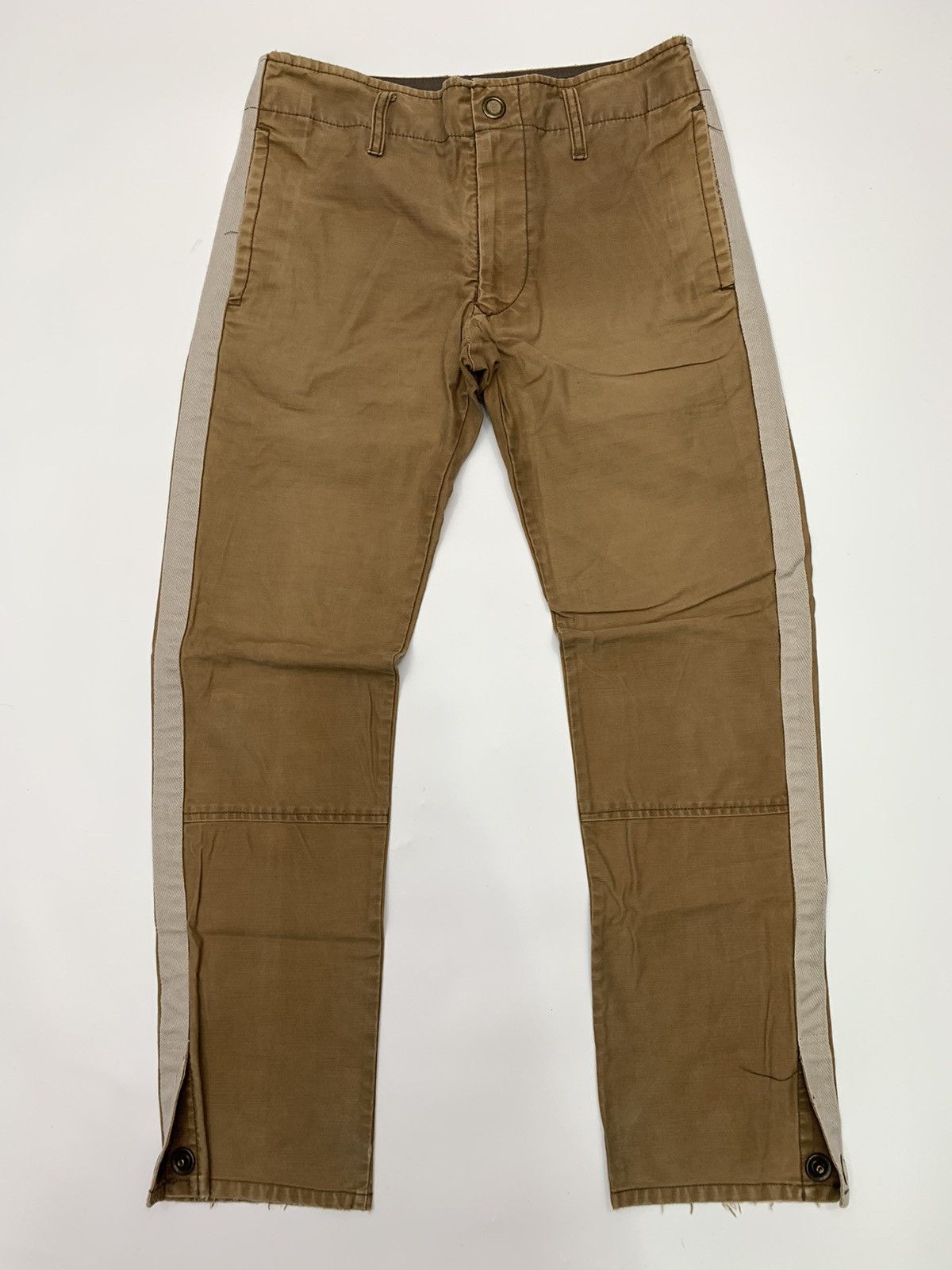 image of Hiromichi By Hiromichi Nakano Sidetape Layer Trouser in Brown, Men's (Size 30)