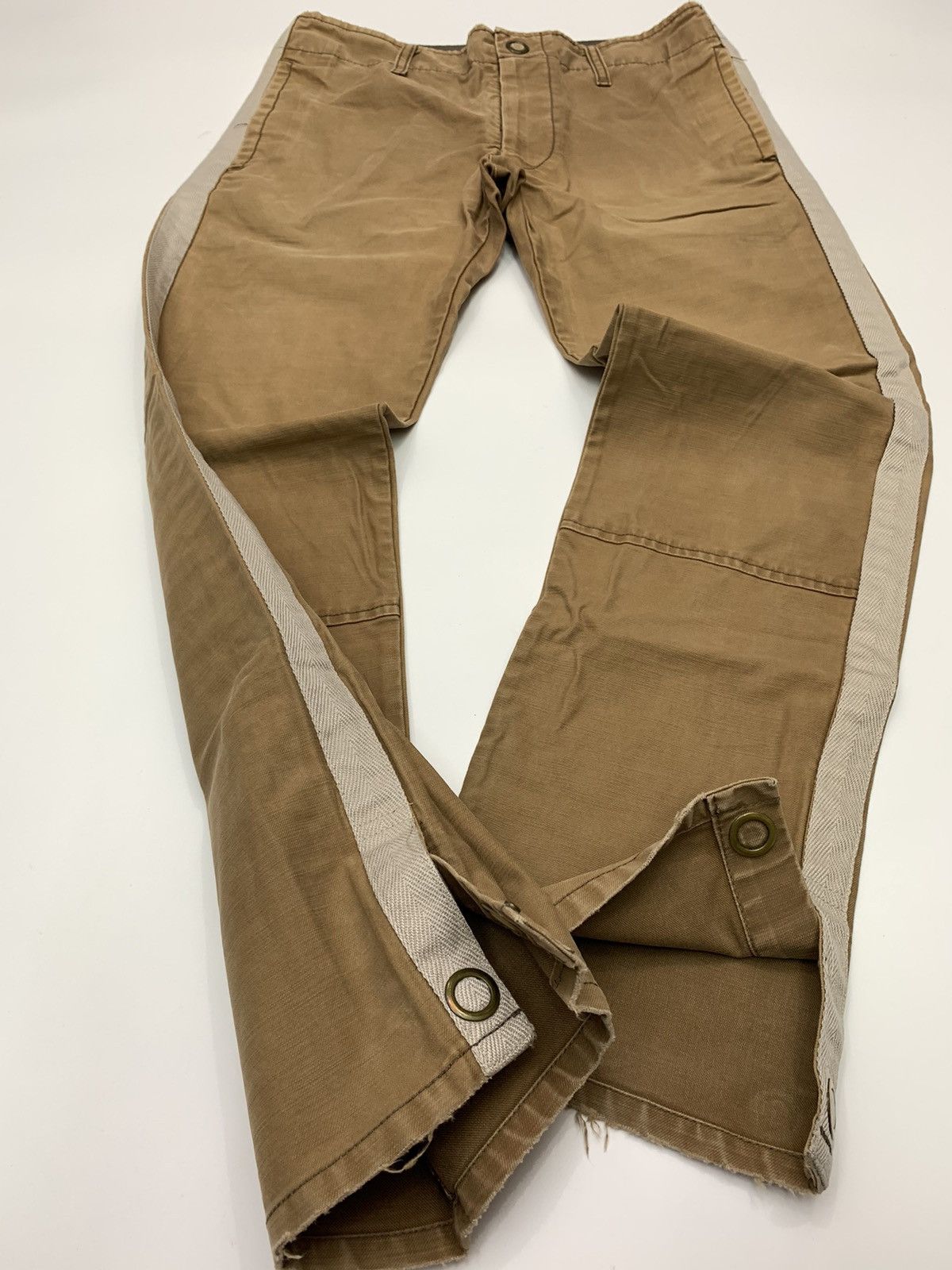 Japanese Brand Hiromichi By Hiromichi Nakano Sidetape Layer Trouser Size US 30 / EU 46 - 7 Thumbnail