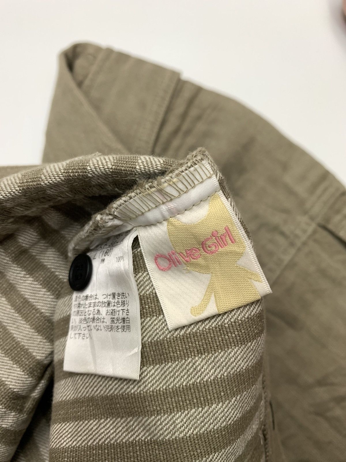 Japanese Brand Olive Girl Herringbone Twill Cargo Trouser Size US 28 / EU 44 - 9 Thumbnail