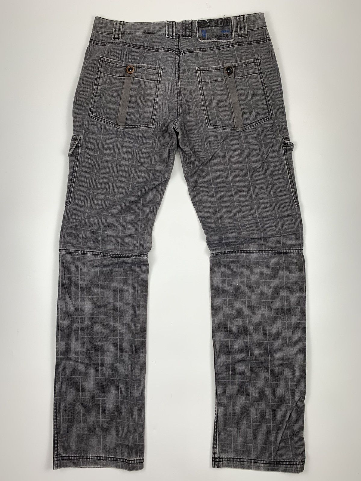 Japanese Brand Only Access Checkerboard Cargo Trousers Size US 33 - 7 Thumbnail