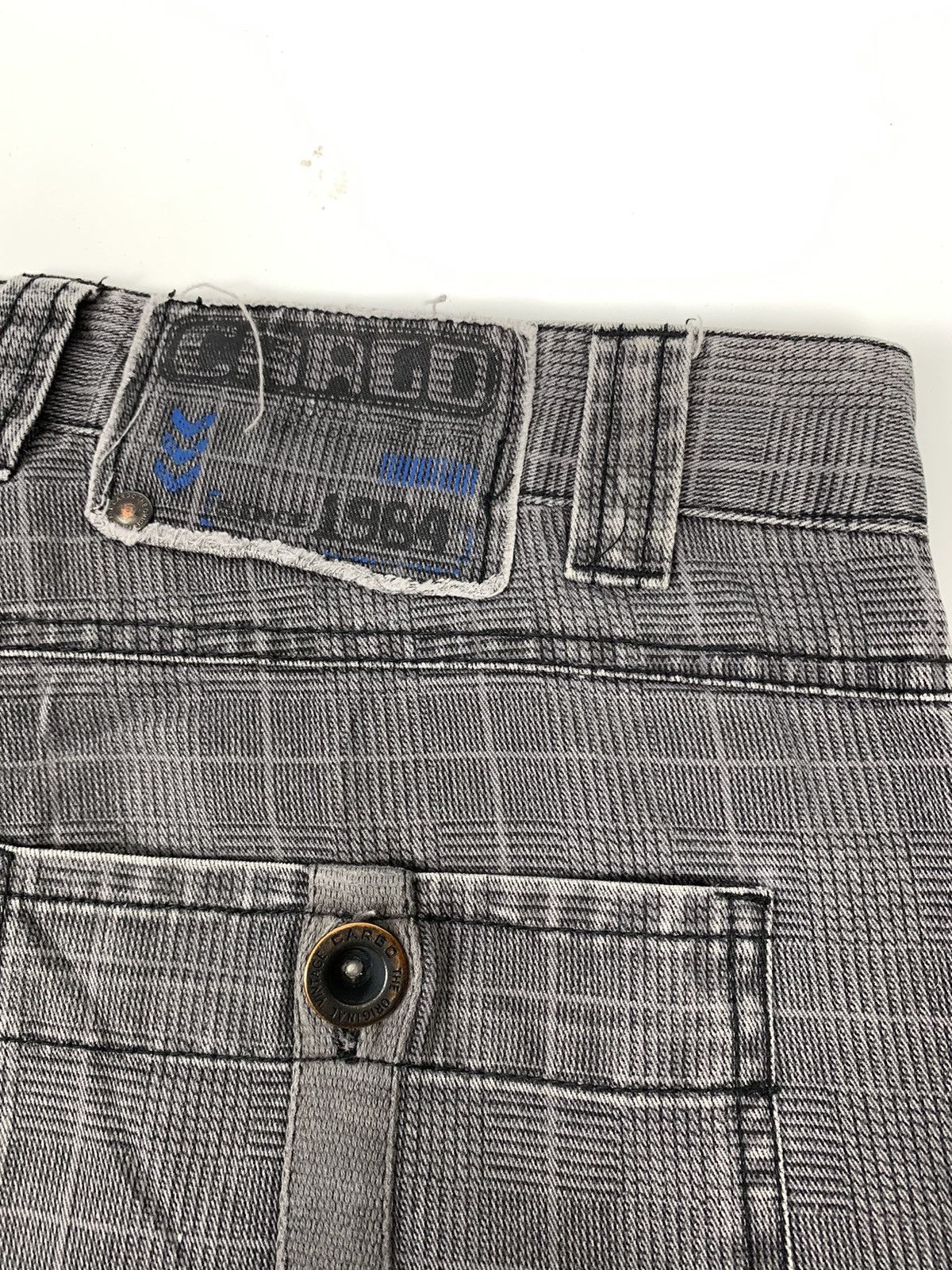 Japanese Brand Only Access Checkerboard Cargo Trousers Size US 33 - 10 Thumbnail