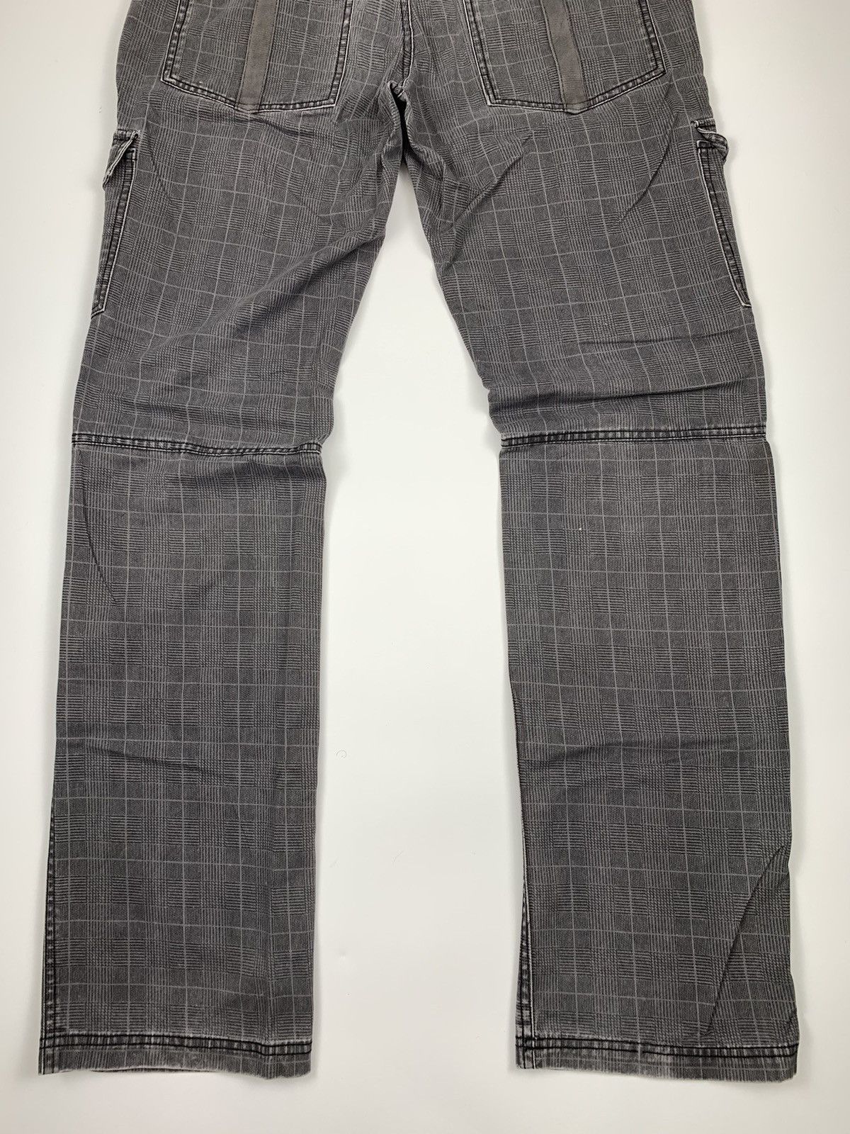 Japanese Brand Only Access Checkerboard Cargo Trousers Size US 33 - 9 Thumbnail