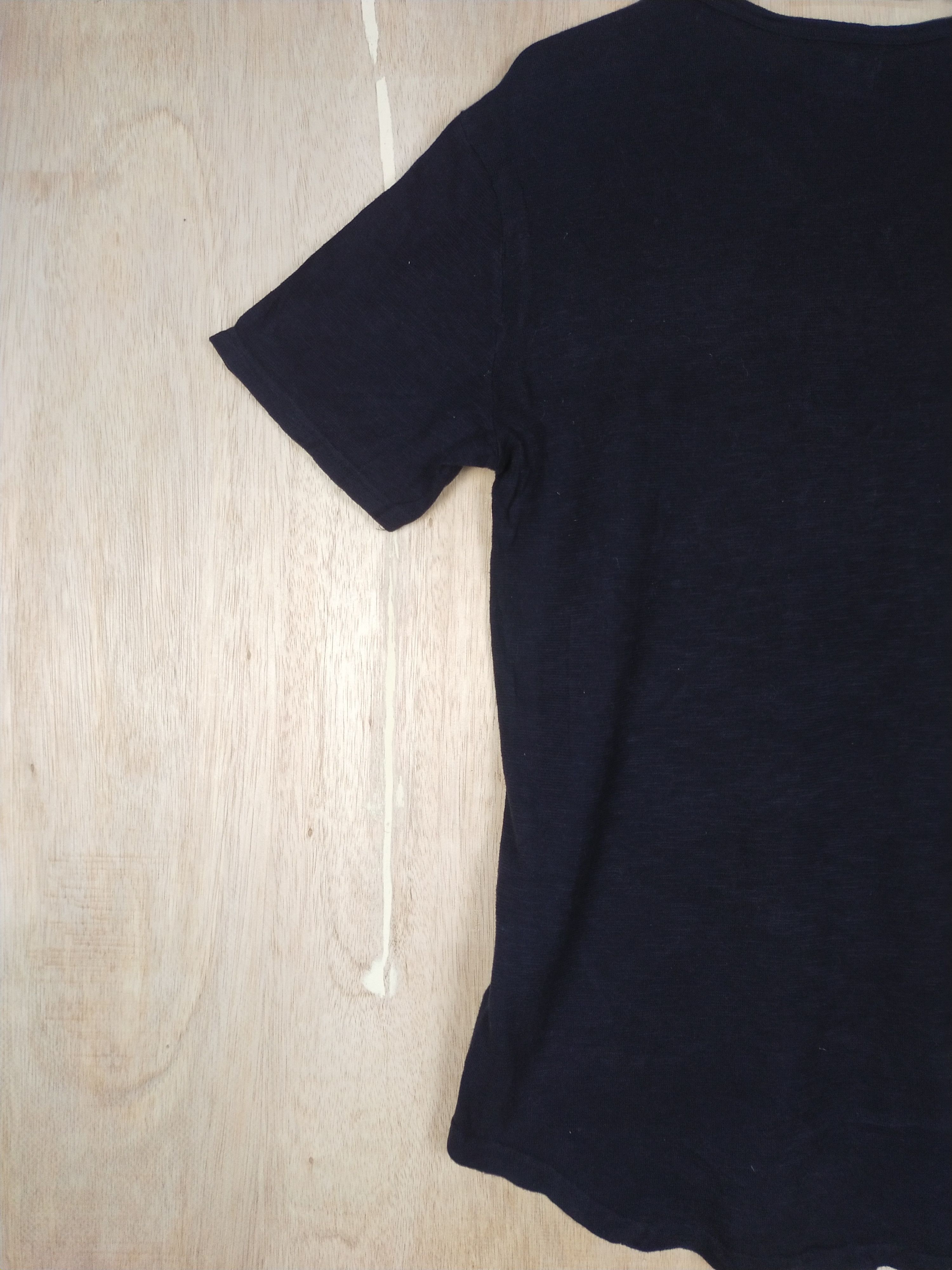Japanese Brand DL PPFM dark blue Tshirt #2770 Size M / US 6-8 / IT 42-44 - 9 Thumbnail