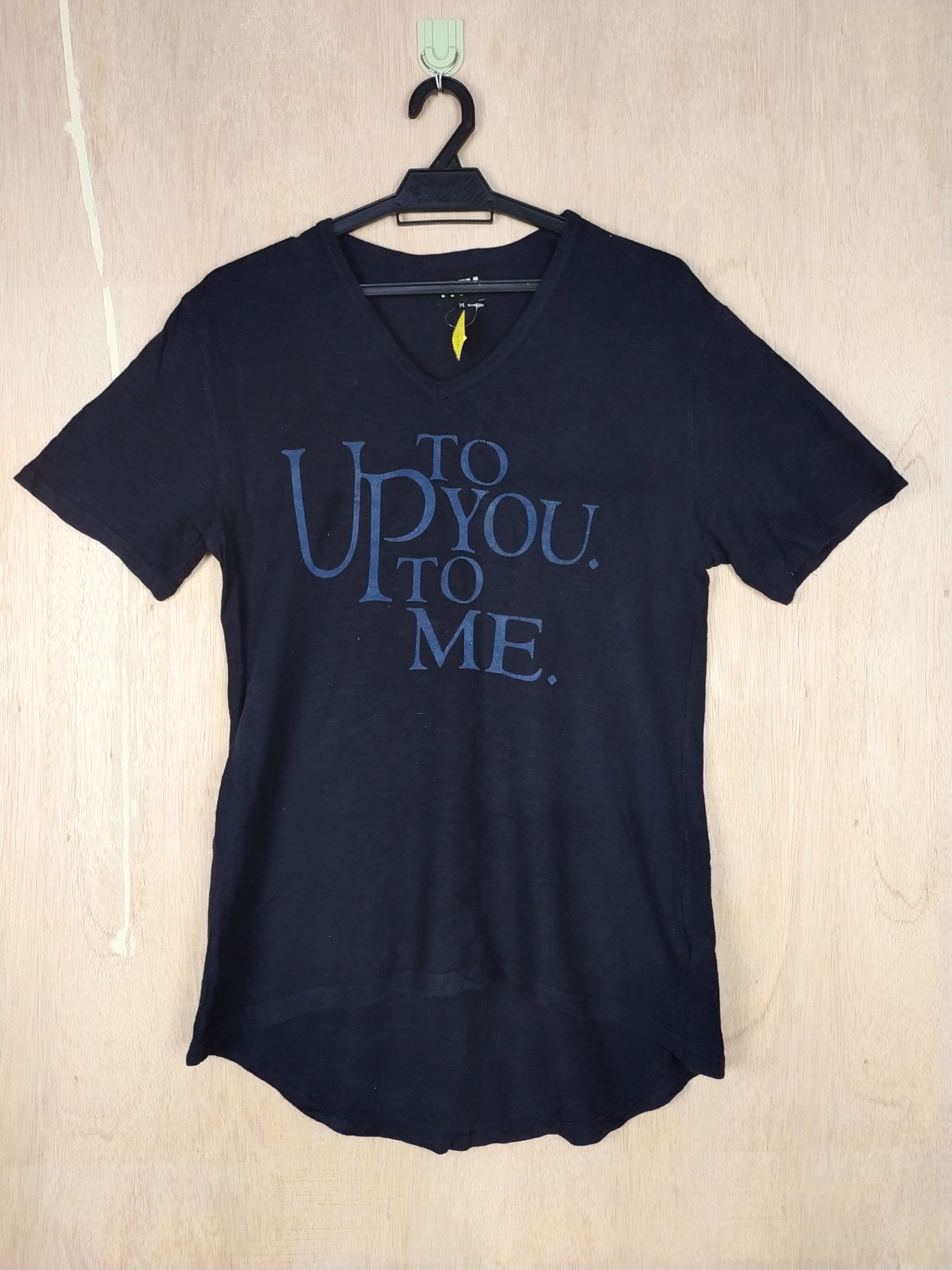 Japanese Brand DL PPFM dark blue Tshirt #2770 Size M / US 6-8 / IT 42-44 - 1 Thumbnail