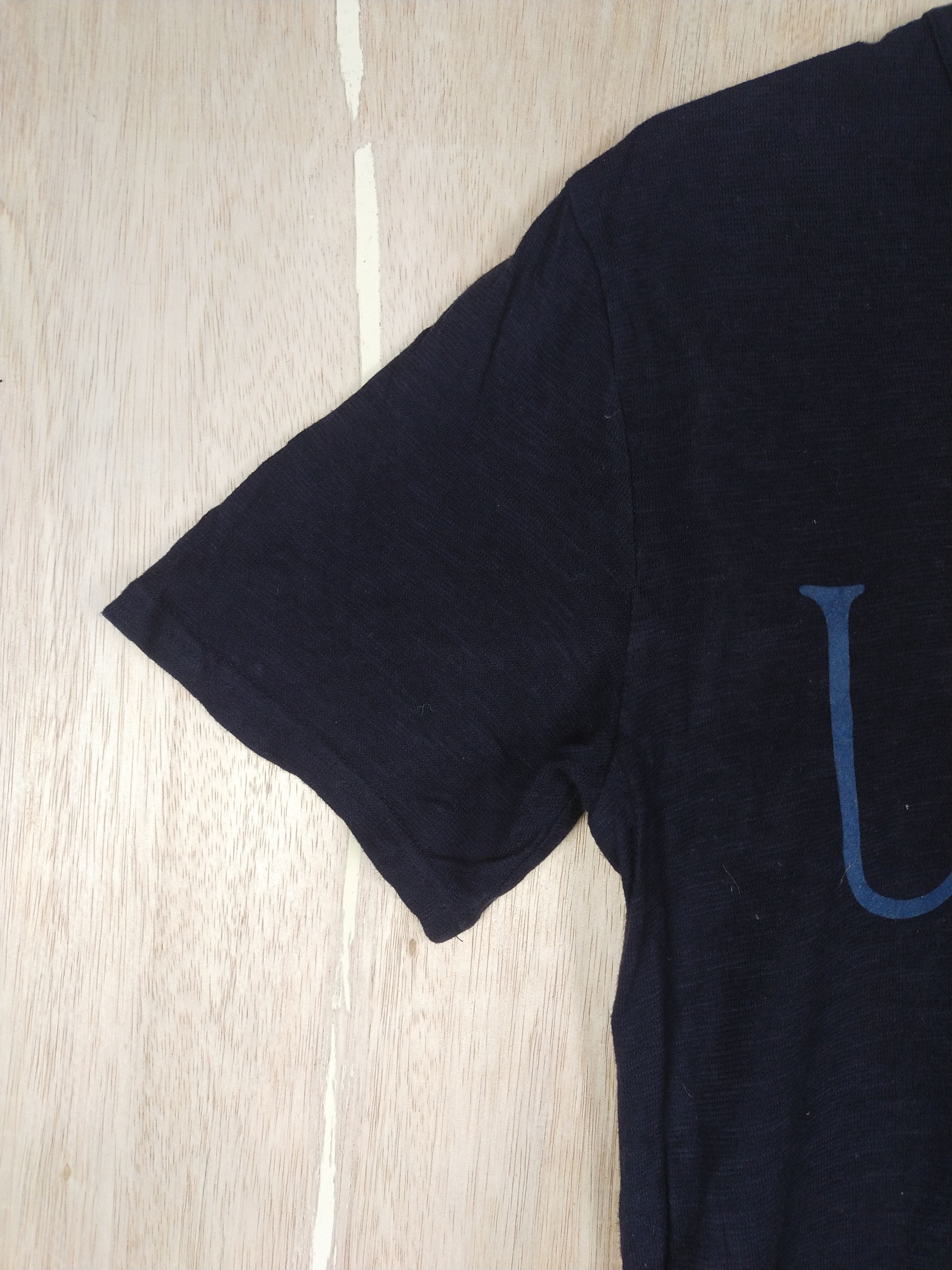 Japanese Brand DL PPFM dark blue Tshirt #2770 Size M / US 6-8 / IT 42-44 - 4 Thumbnail