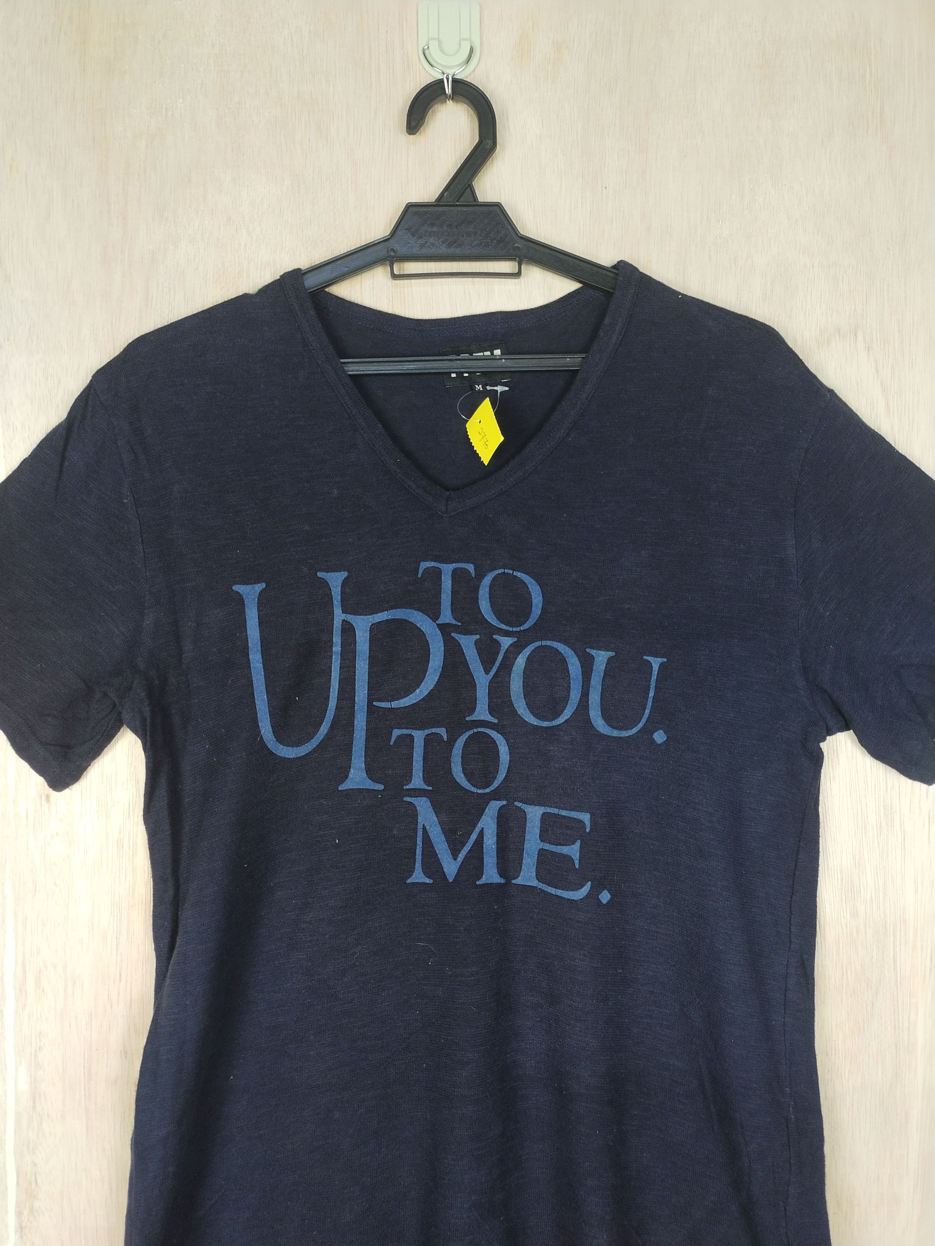 Japanese Brand DL PPFM dark blue Tshirt #2770 Size M / US 6-8 / IT 42-44 - 2 Thumbnail