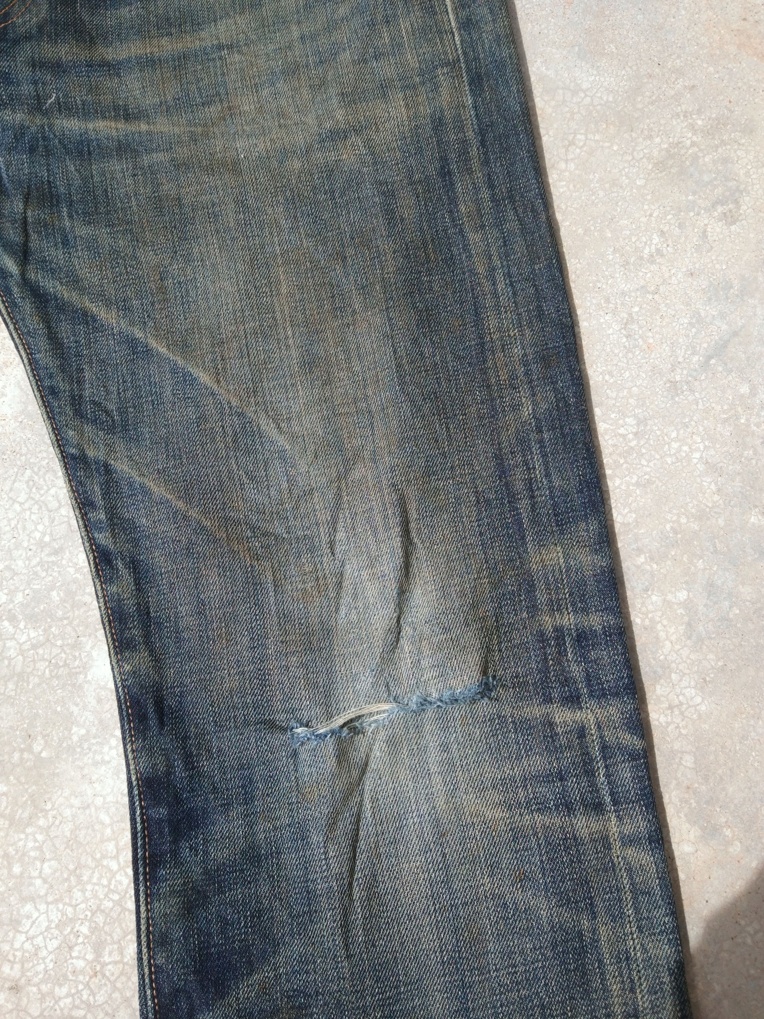 Levi's Vintage Levi's 501 Rusty Wash Distressed Jeans 32x30 Size US 32 / EU 48 - 6 Thumbnail