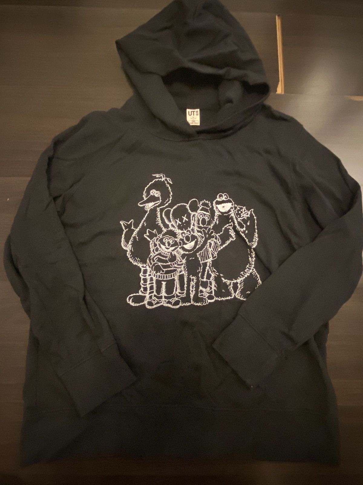 Kaws sesame street hoodie clearance