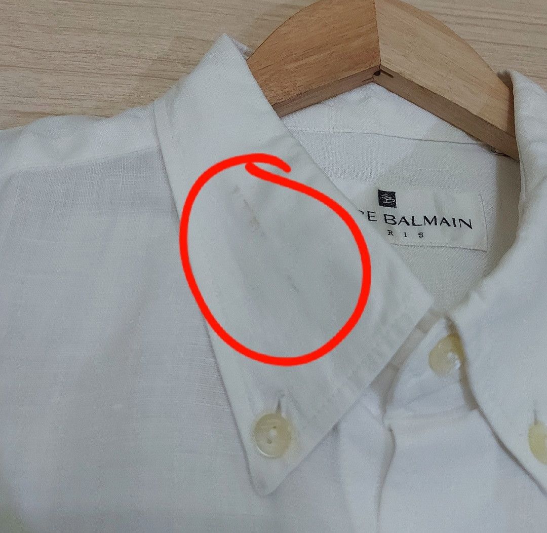 Pierre Balmain × Vintage Vintage Pierre Balmain Paris Shirt Size US L / EU 52-54 / 3 - 7 Thumbnail