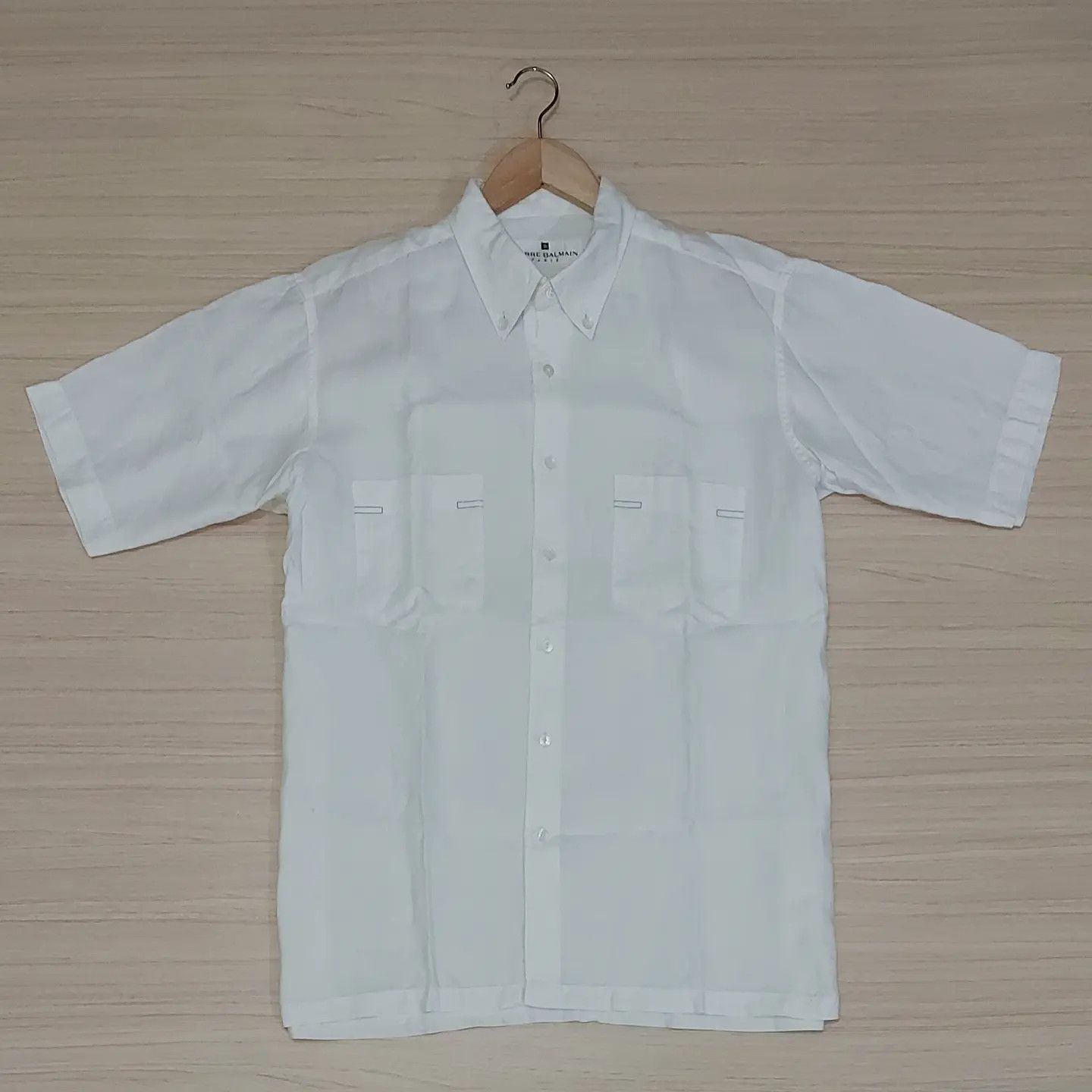 Pierre Balmain × Vintage Vintage Pierre Balmain Paris Shirt Size US L / EU 52-54 / 3 - 1 Thumbnail